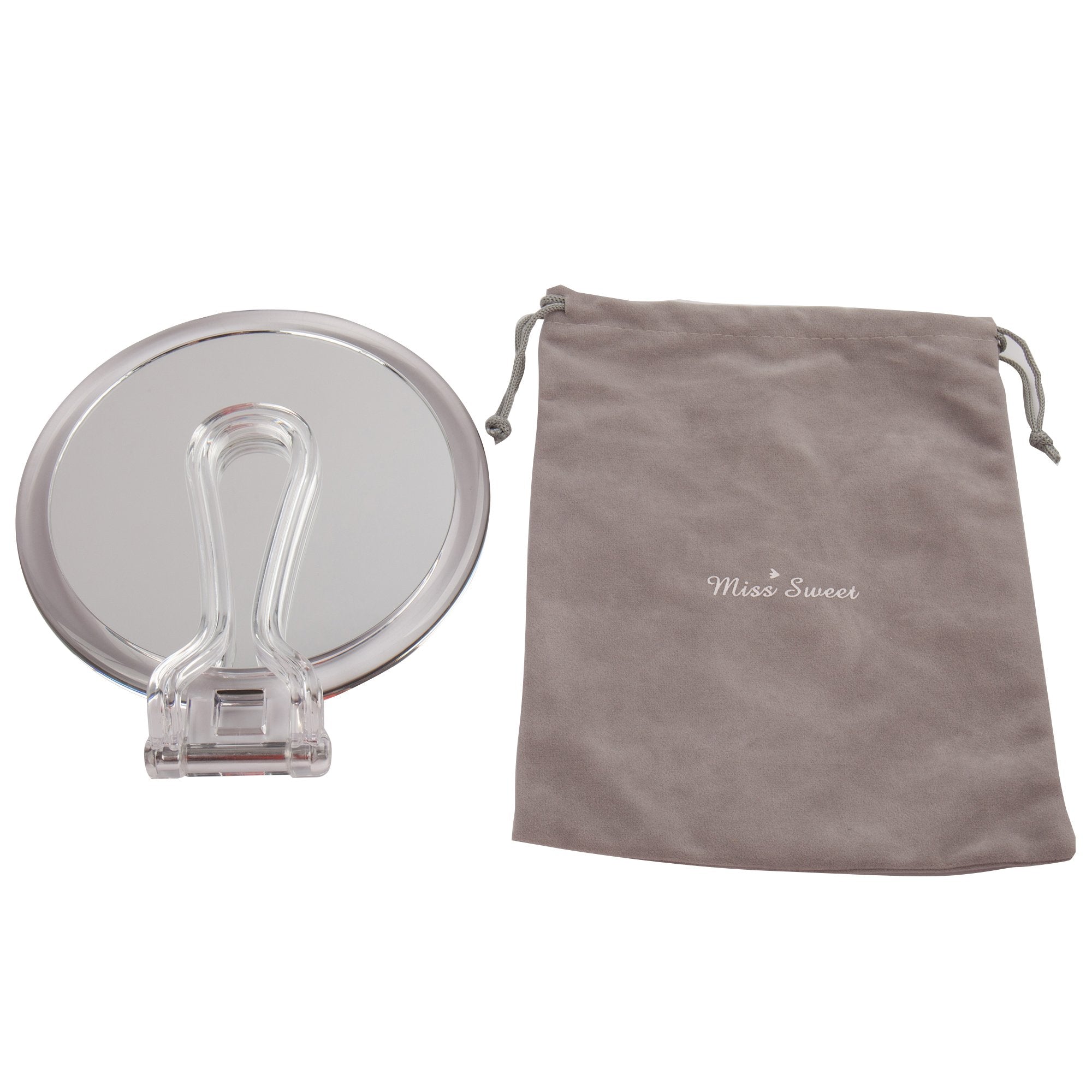 Miss Sweet Makeup Mirror Table Mirror With 5X Magnification & True Image (5X/1X Table Mirror)