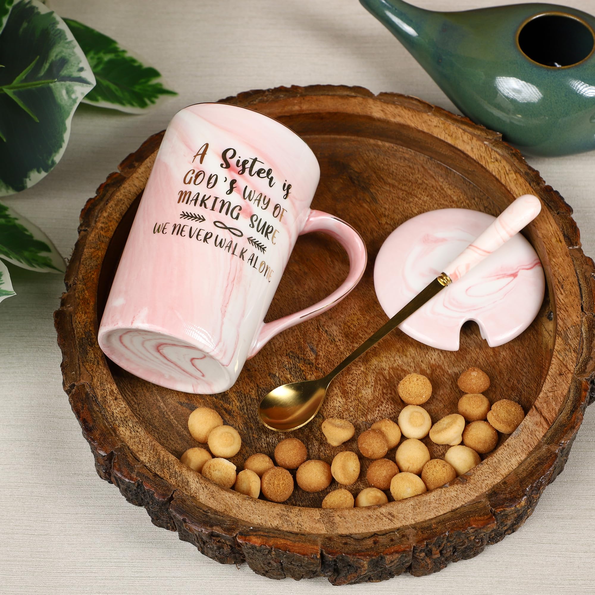 Nyrwana Coffee Mug, Birthday Gift For Sister, Gift For Women Birthday Special, Mugs For Gift, Ceramic Mug, Coffee Mug With Lid,