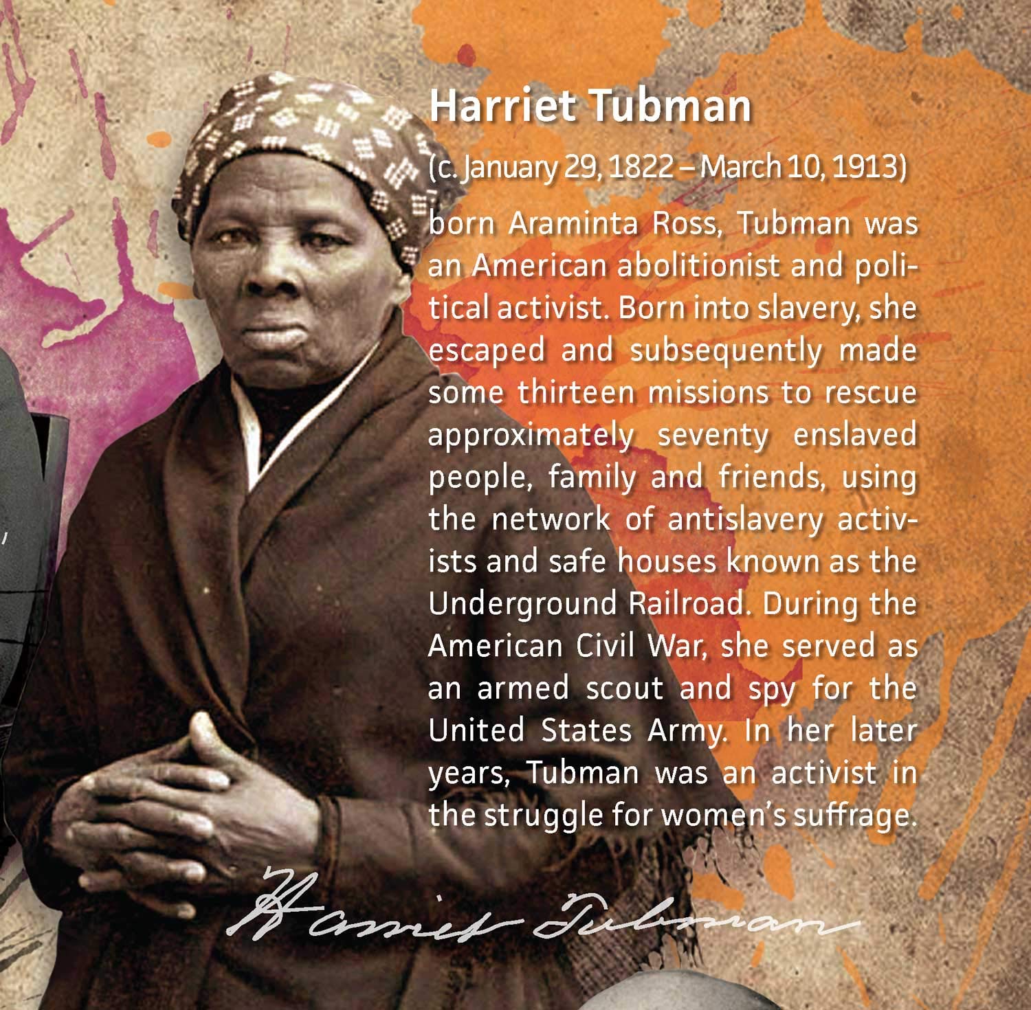 777 Tri-Seven Entertainment Famous Black History People Poster Series 01  24x18  Multicolor