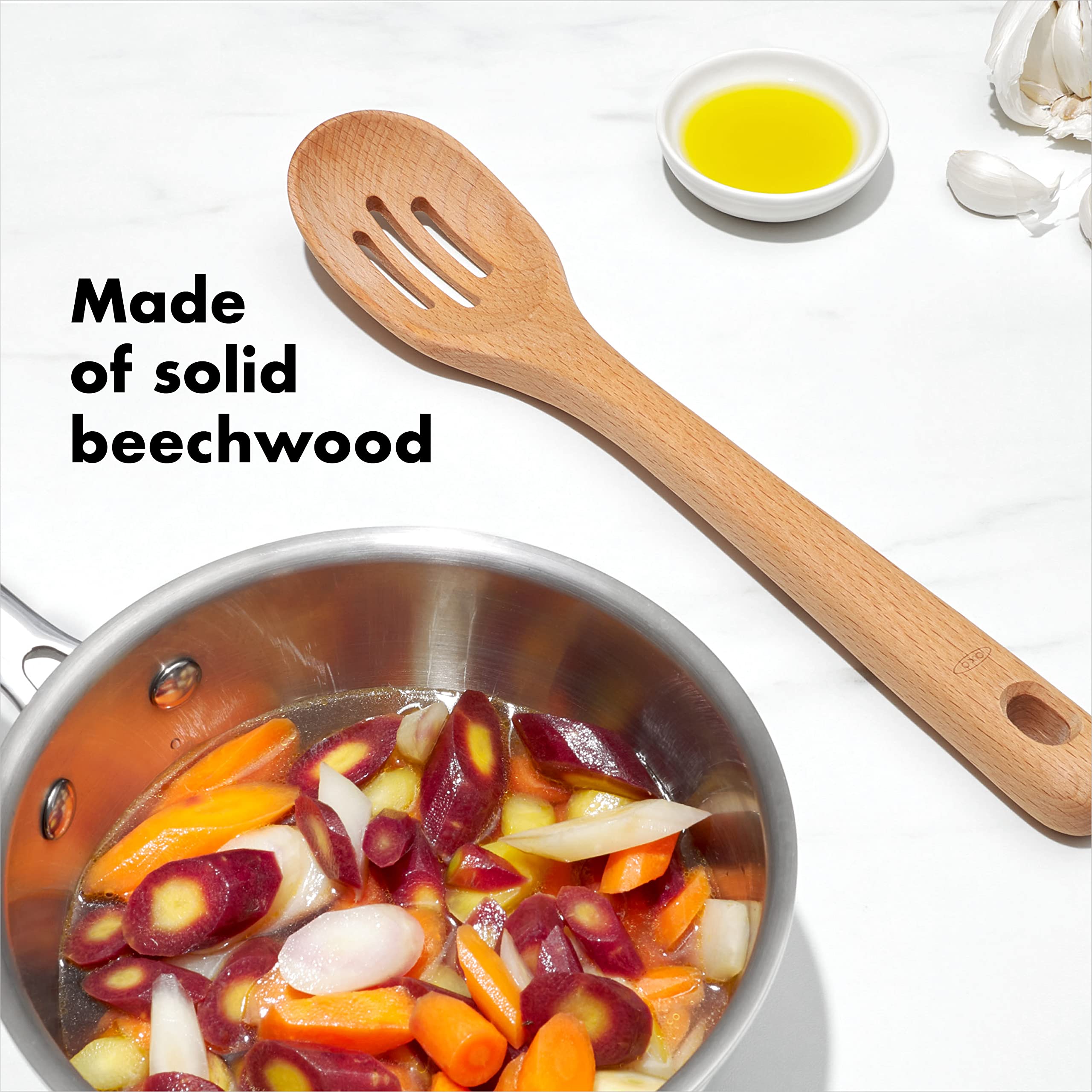 Oxo Good Grips 3- Piece Wooden Utensil Set