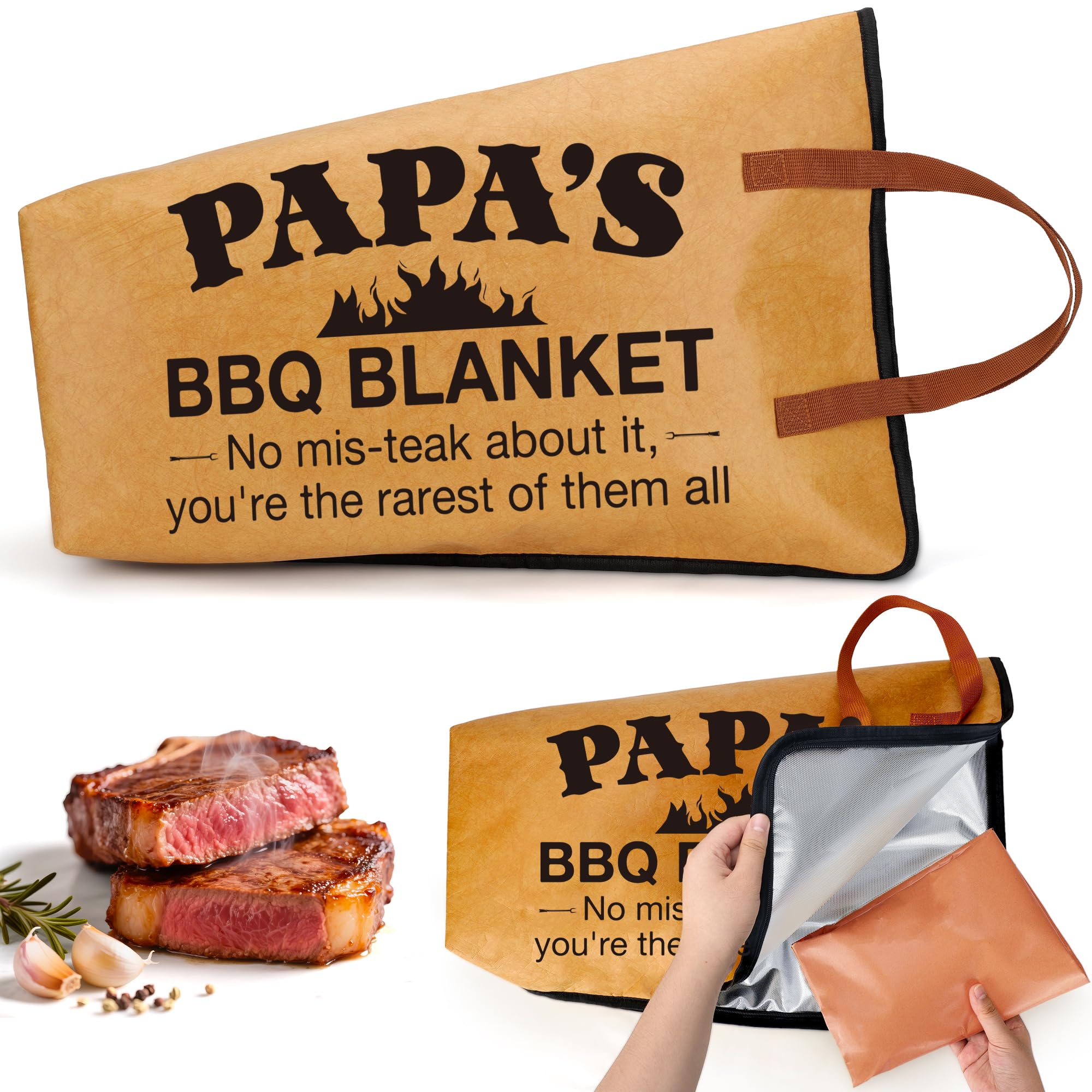 Gifts for Grandpa Christmas Papa Gifts from Grandkids, Xmas Birthday Grilling Gift for Papa Granddad Grandfather from Granddaugh