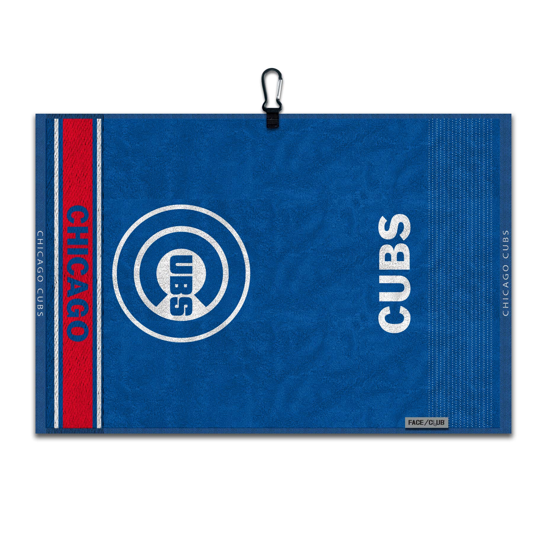 Team Effort Chicago Cubs Face/Club Jacquard Golf Towel 16 x 24