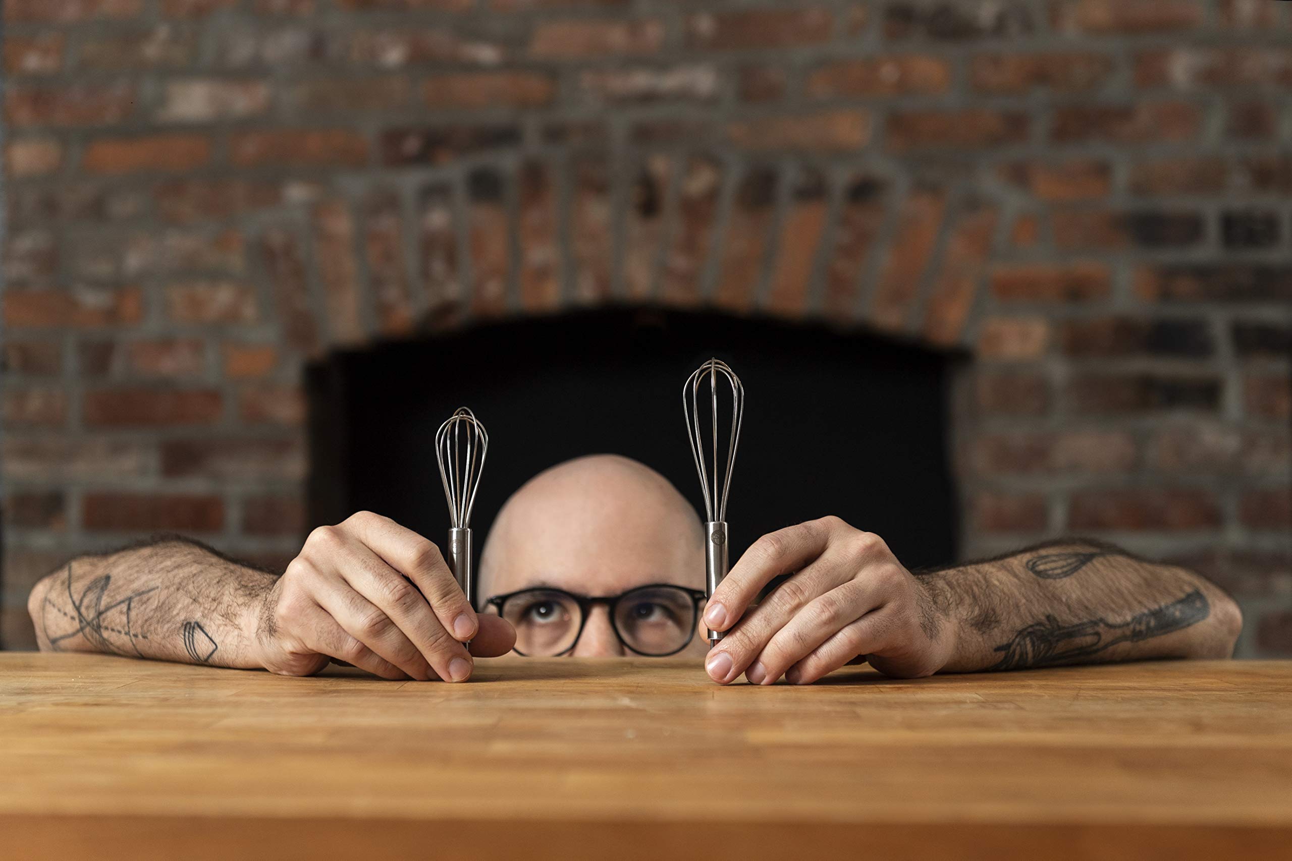 Babish 2-Piece (5    And 7   ) Stainless Steel Tiny Whisk Set