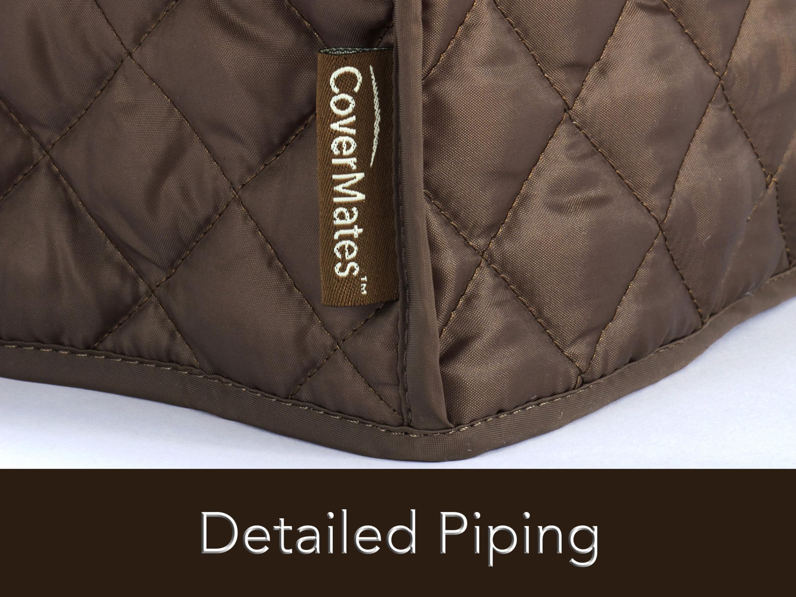 Covermates Keepsakes - Toaster Cover - Dust Protection - Stain Resistant - Washable - Appliance Cover, Bronze