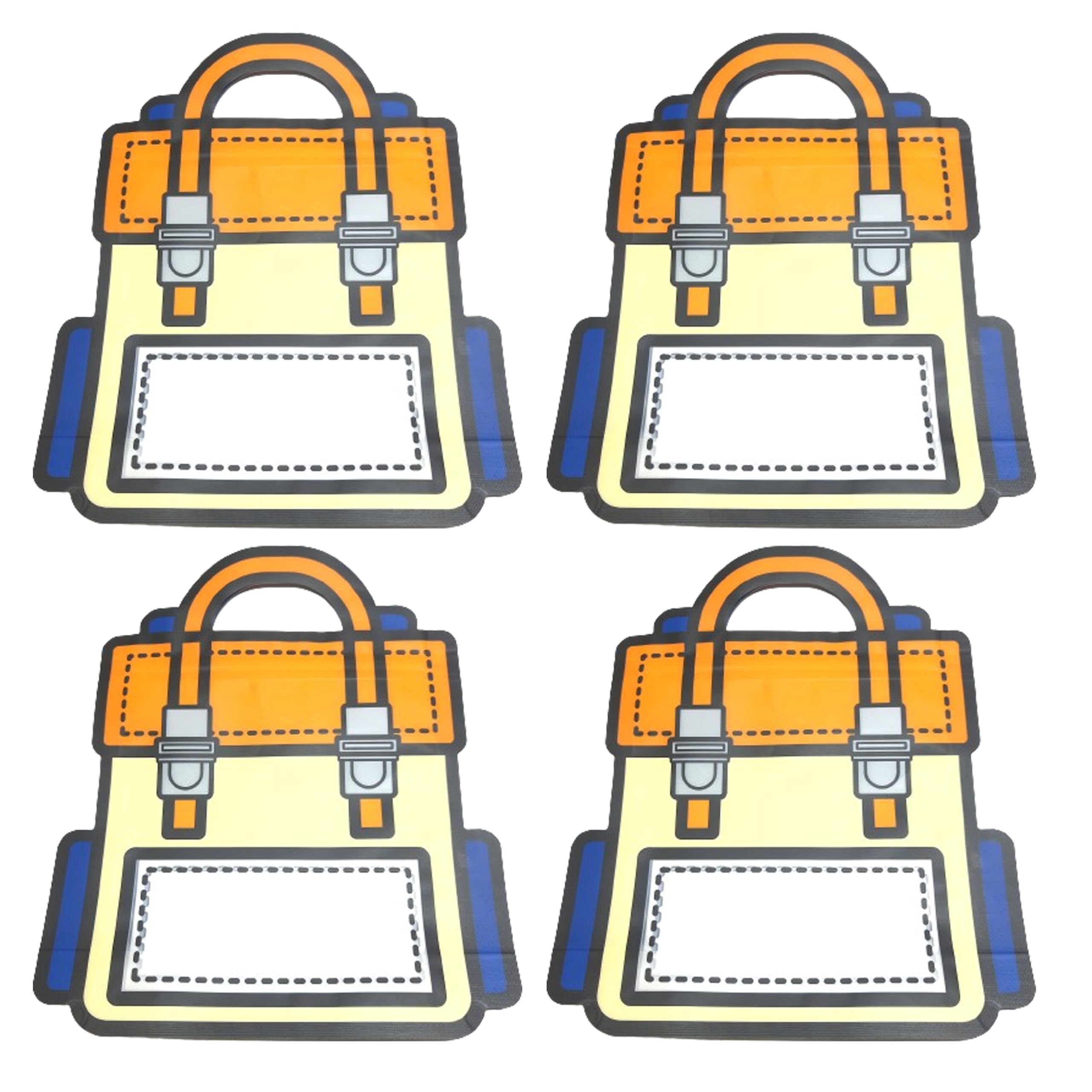 Ziplock Reusable Airtight Pouch School Bag Design/Fridge Food Storage/Snacks Storage/Biscuits Storage Etc (4)