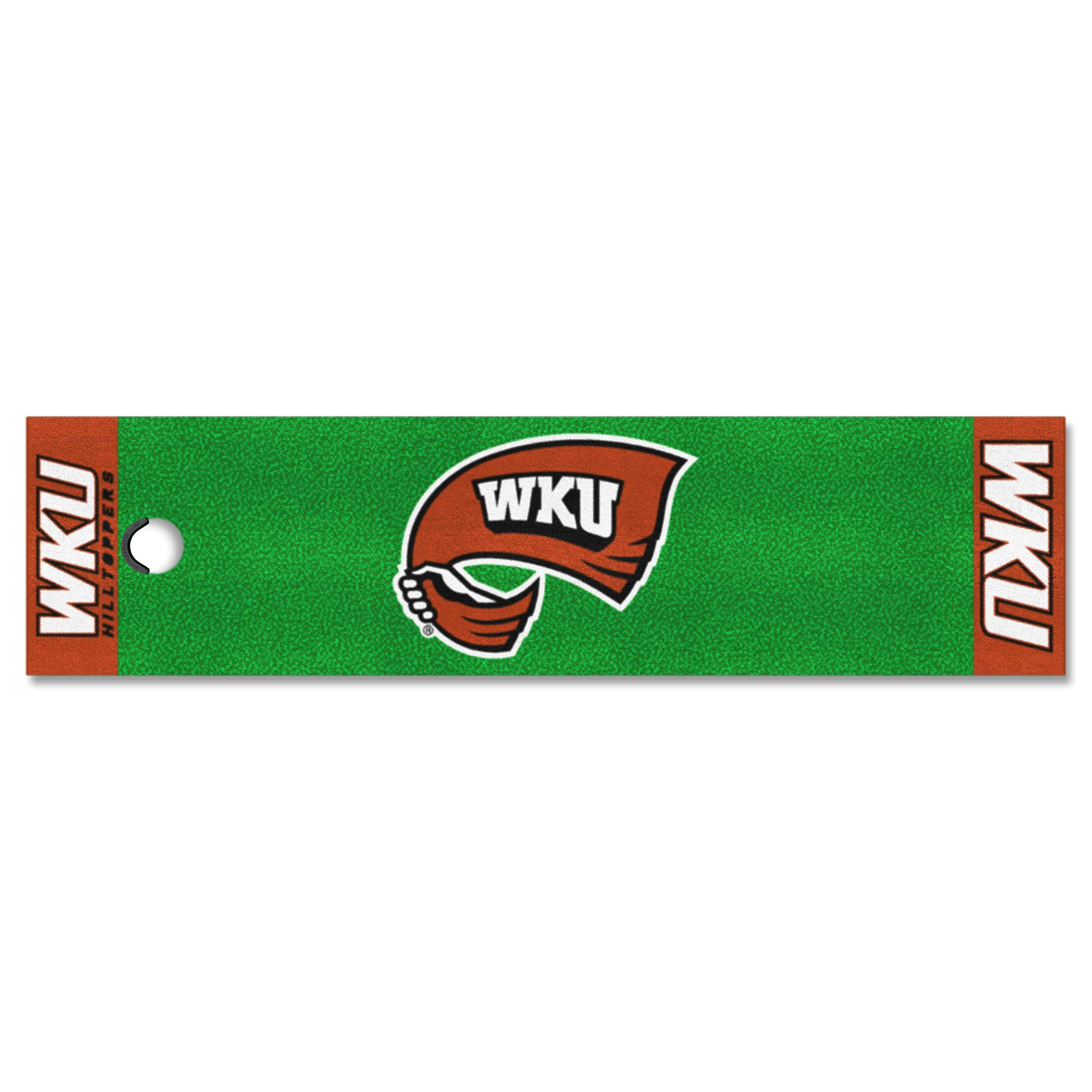 FANMATS 21715 Western Kentucky Hilltoppers Putting Green Mat - 1.5ft. x 6ft.