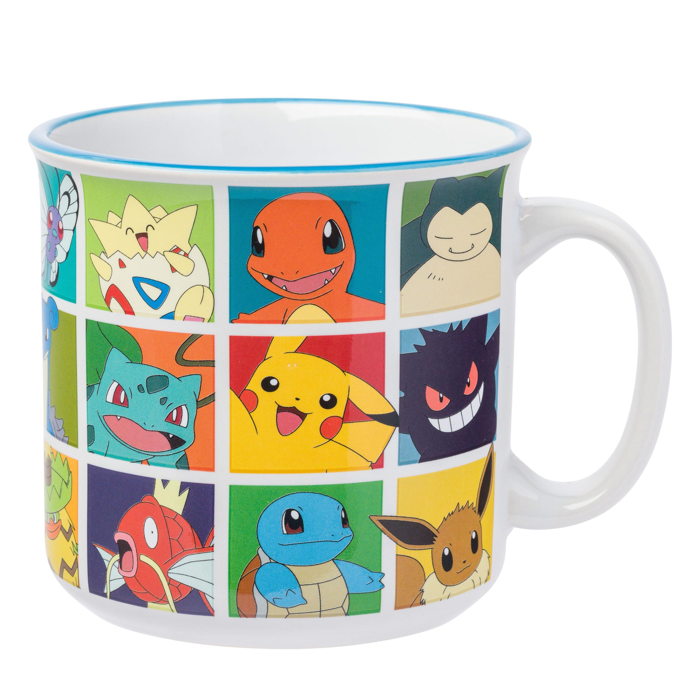 Silver Buffalo Pokemon Pikachu, Snorlax, Charmander, Squirtle, Bulbasaur, Eevee, Gengar, Togepi, Magikarp, Psyduck, Jigglypuff, 