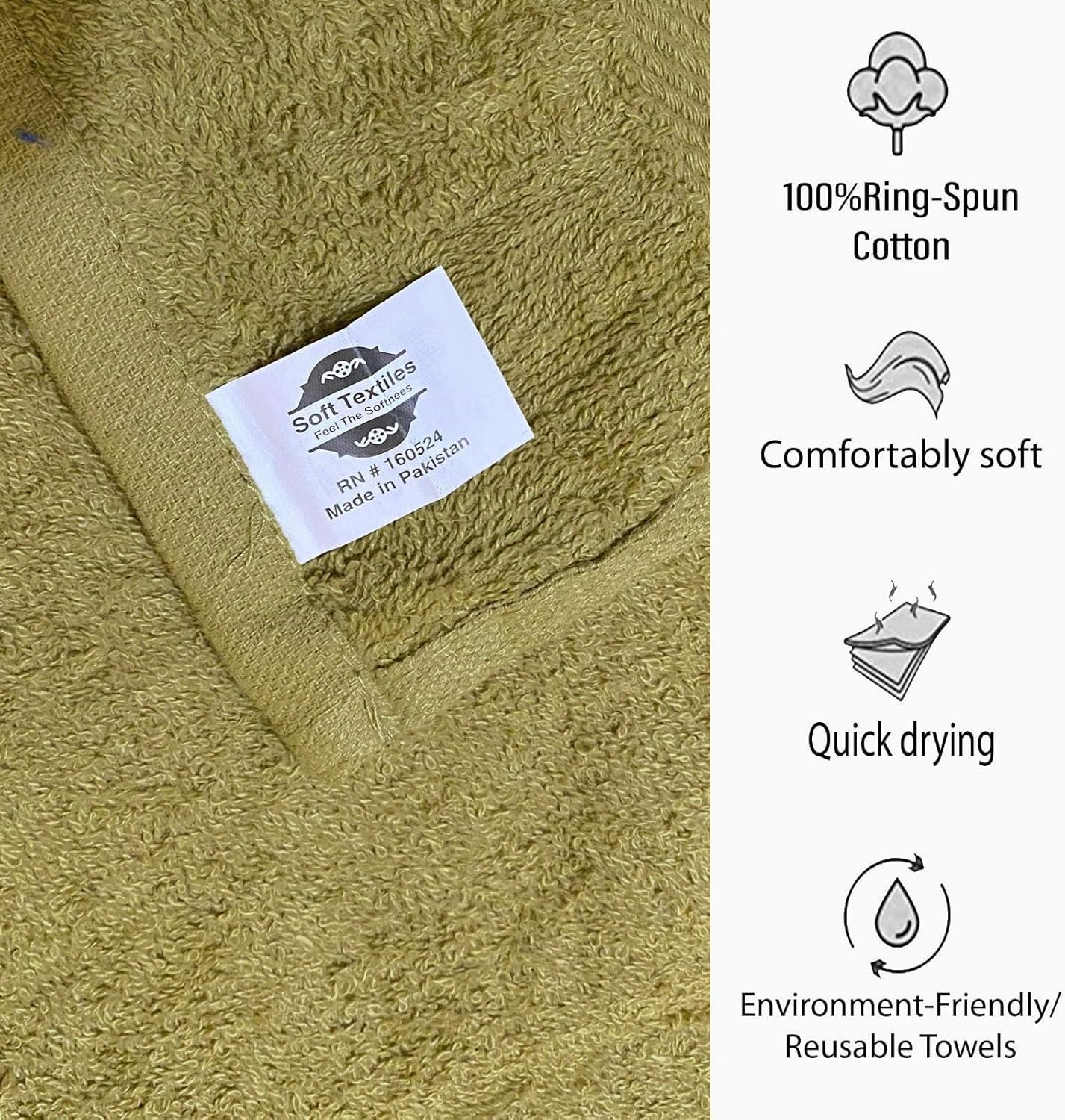 Spa Towels For Facials - Salon Towels Hand Towels Bulk Facial Towels For Estheticians Soft Toallas Para Salon De Belleza 16 X 27