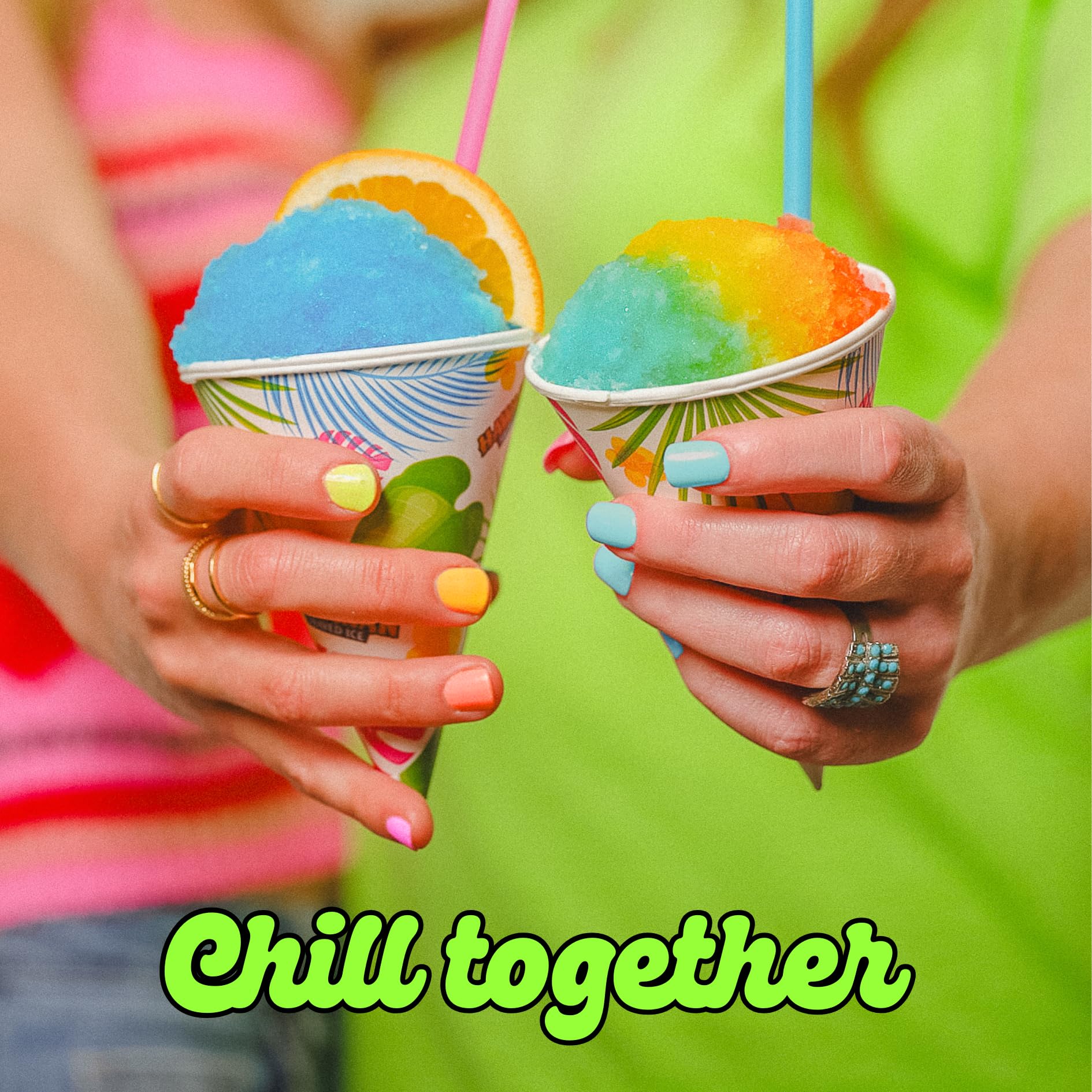 Hawaiian Shaved Ice S900A Shaved Ice and Snow Cone Machine with 6 Flavor Syrup Pack and Accessories