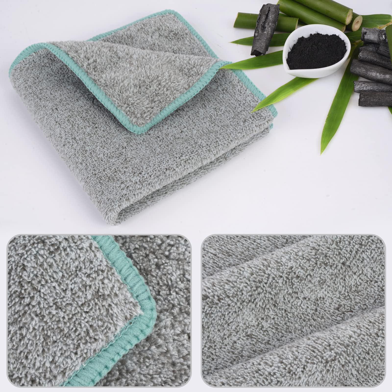 Sinland Microfiber Face Towels Ultra Soft Facial Washcloths Face Cloth 12Inch X 12Inch 12 Pack Multicolor