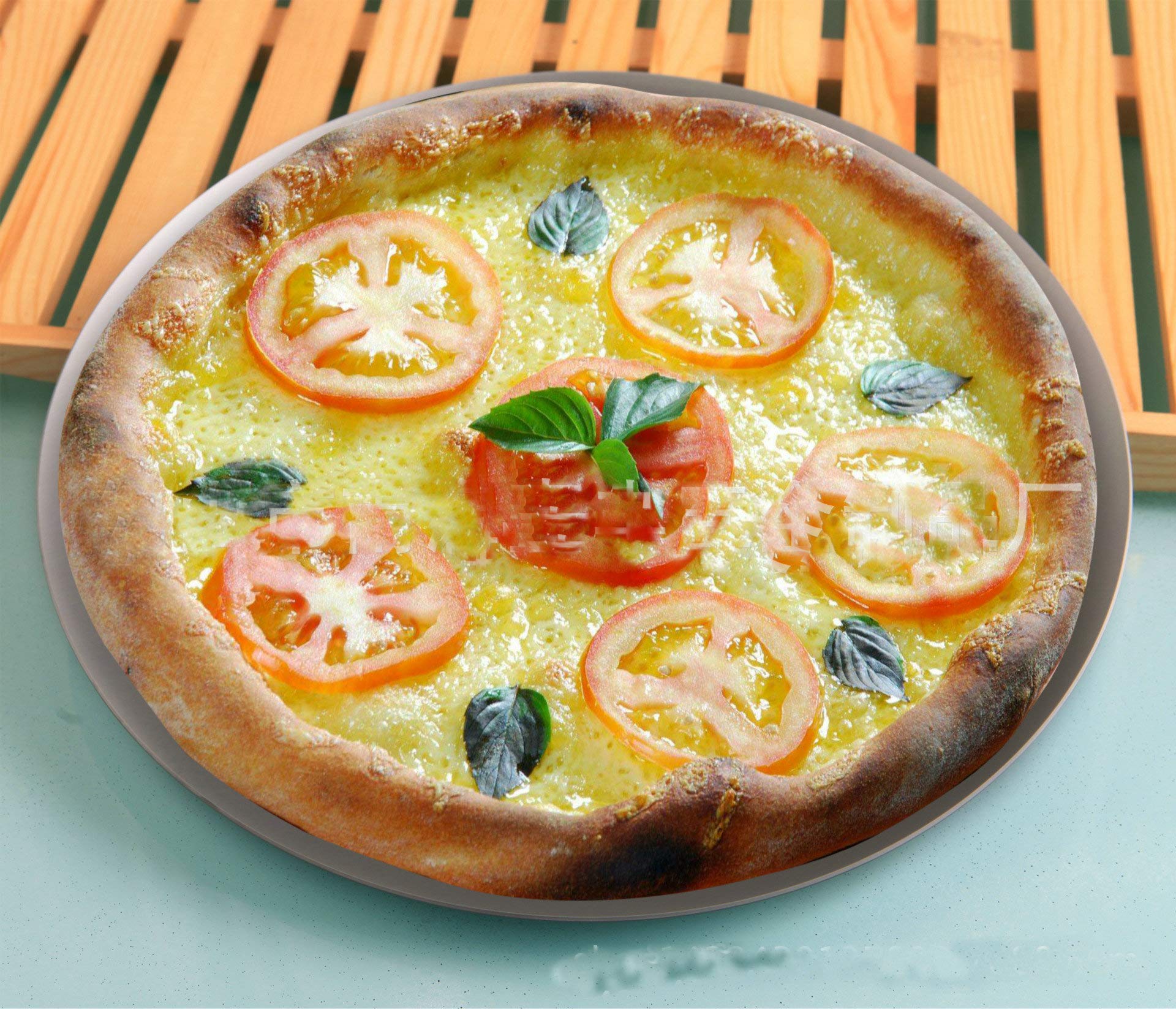 Pizza Pan 9 Inch, Non-Stick Vented Pizza Baking Tray With Holes, Round Pizza Oven Tray Tools Kitchen Cooking Pan