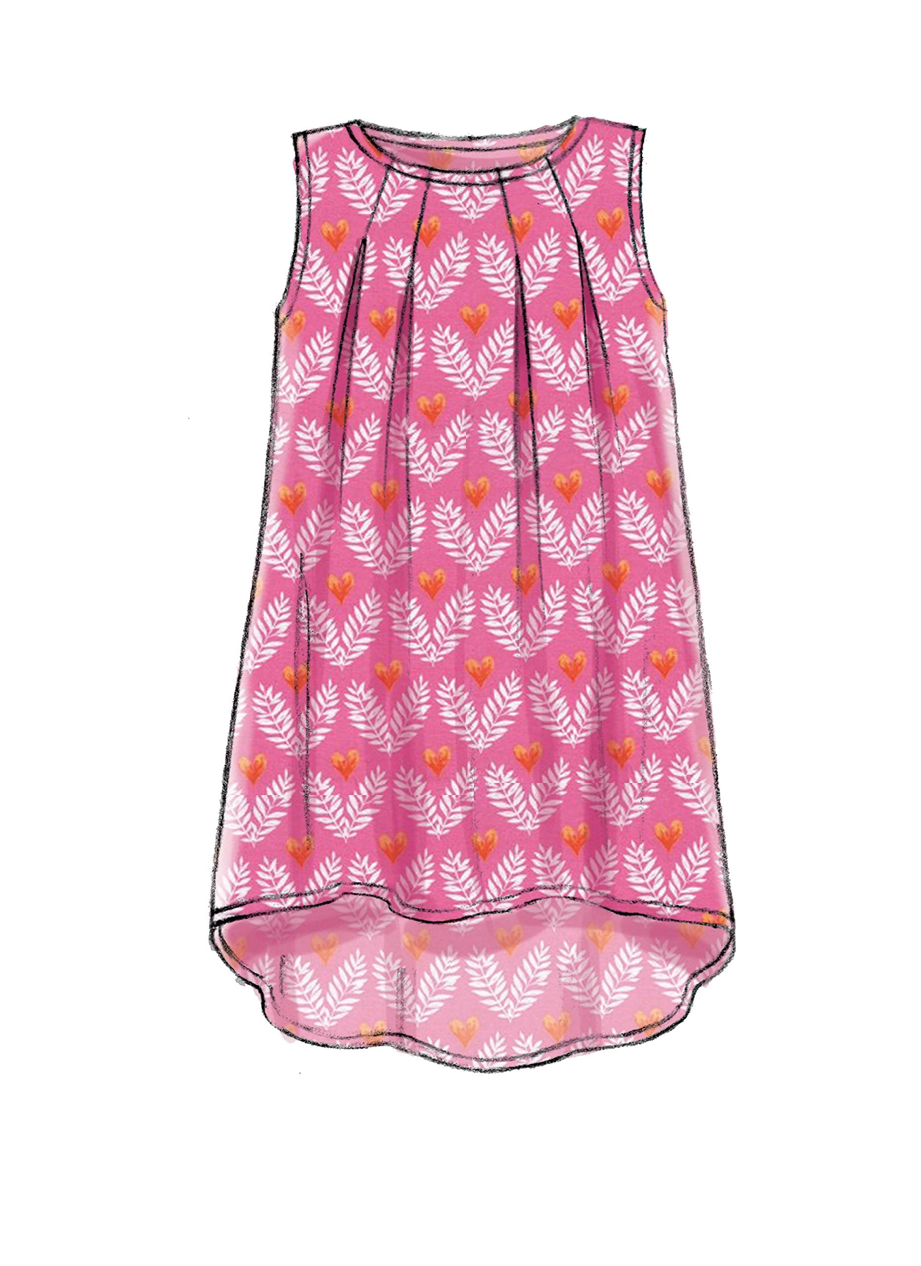 McCall Patterns Children/Girls Tops/Dresses and Leggings
