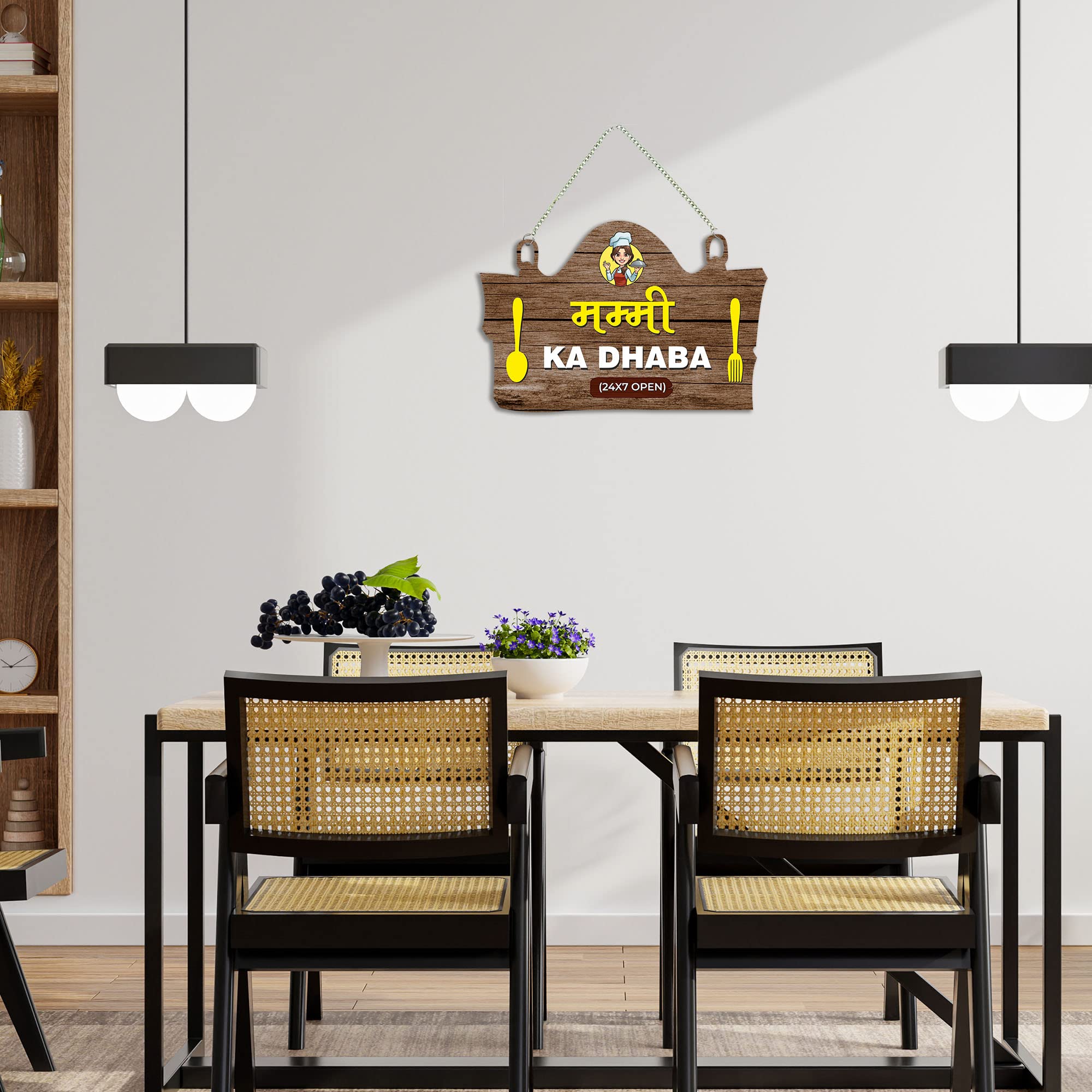 Artvibes Kitchen Wall Hanging for Home Decor | Gifts | Art Livingroom | Decoration Wooden Items | Wood Design | Quotes Decorativ