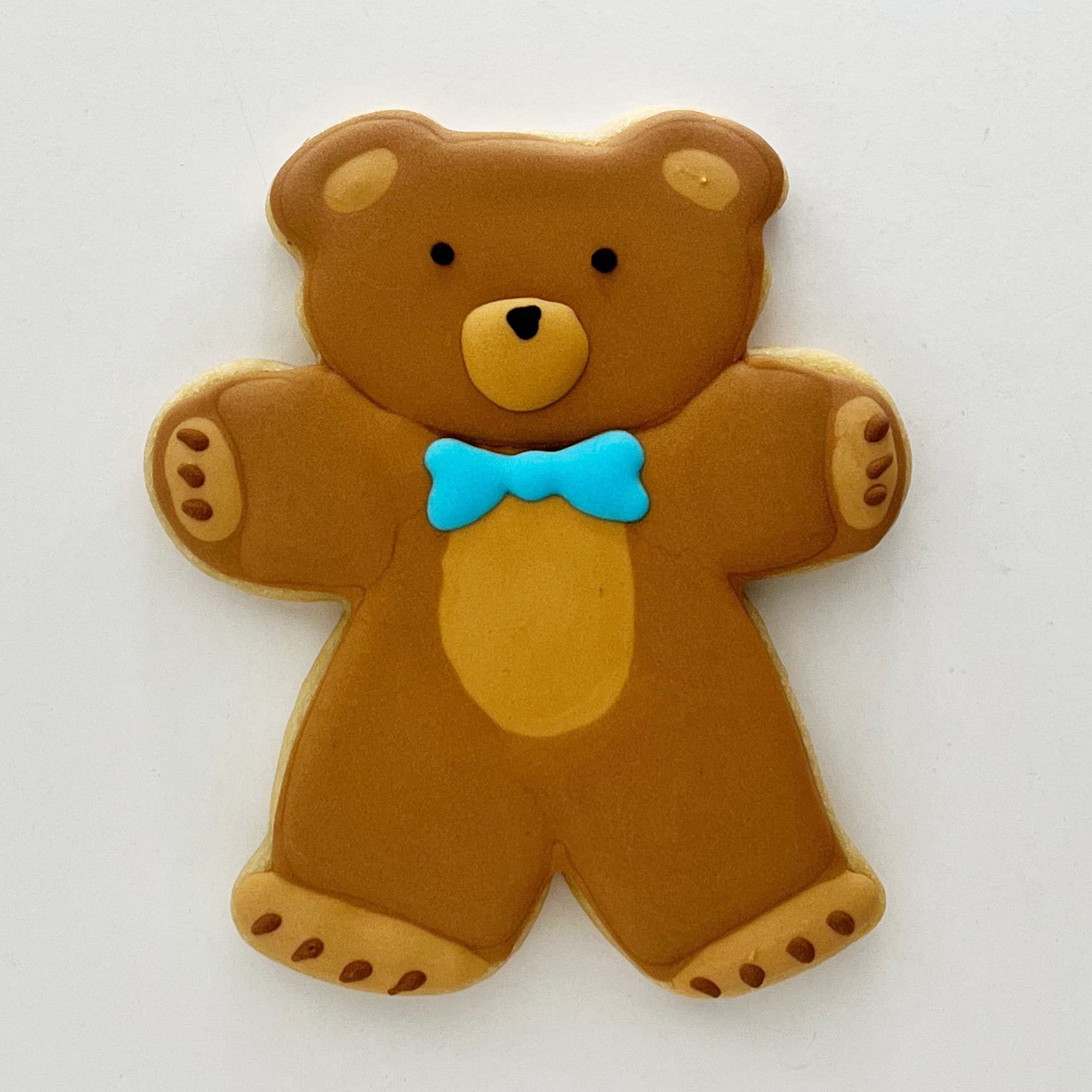 Teddy Bear Cookie Cutter 4.25'' Made In Usa By Ann Clark
