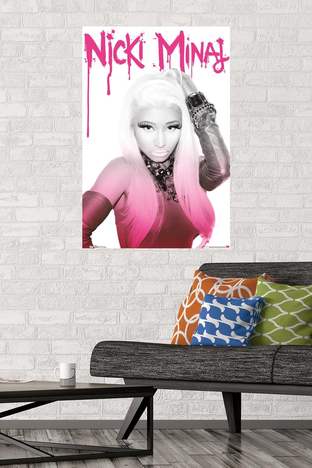 Trends International Nicki Minaj Wall Poster, 22.37'' X 34.00'', Unframed Version