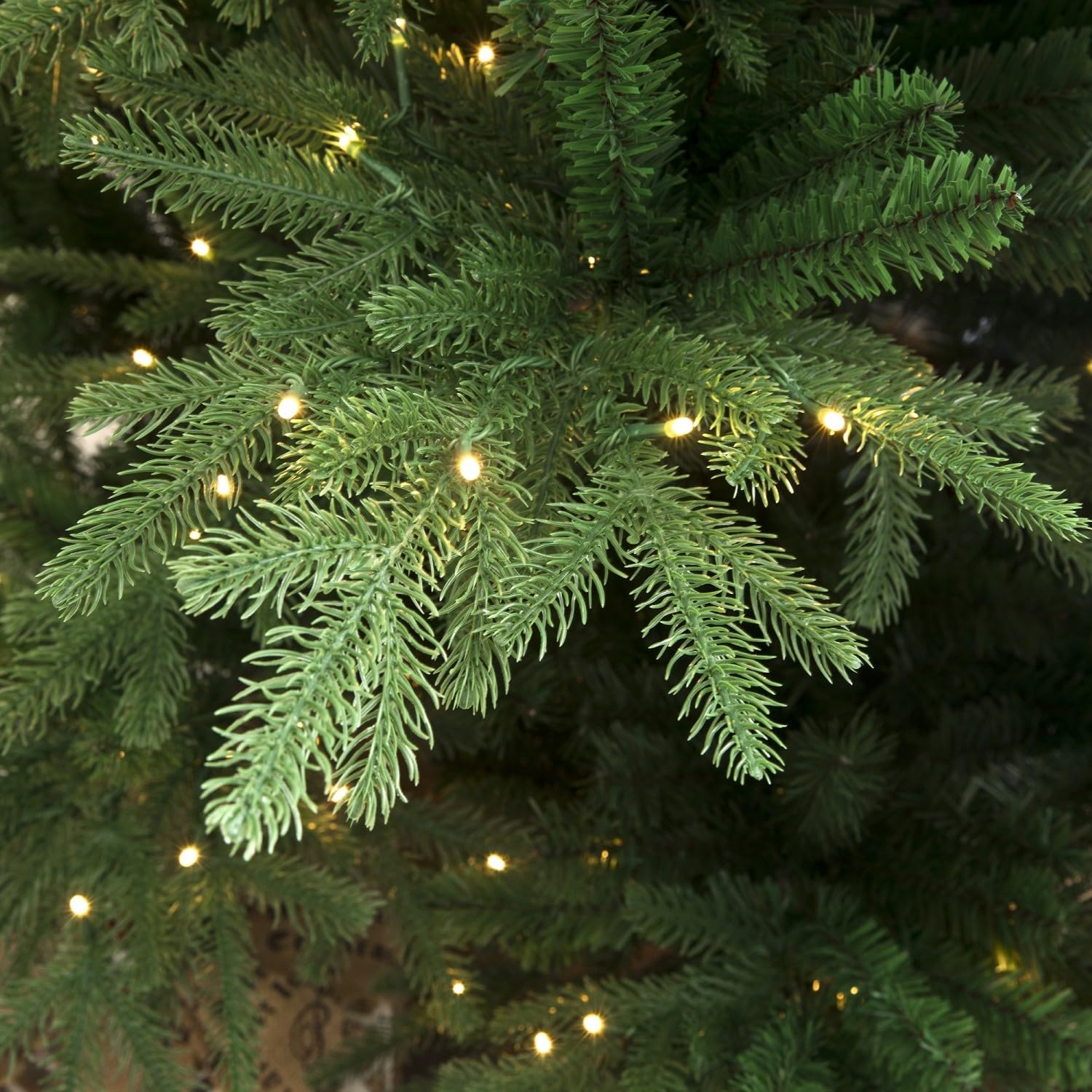 6 Ft Pre-lit Rocky Mountain Fir Wide Artificial Christmas Tree (6ft Pre-lit)