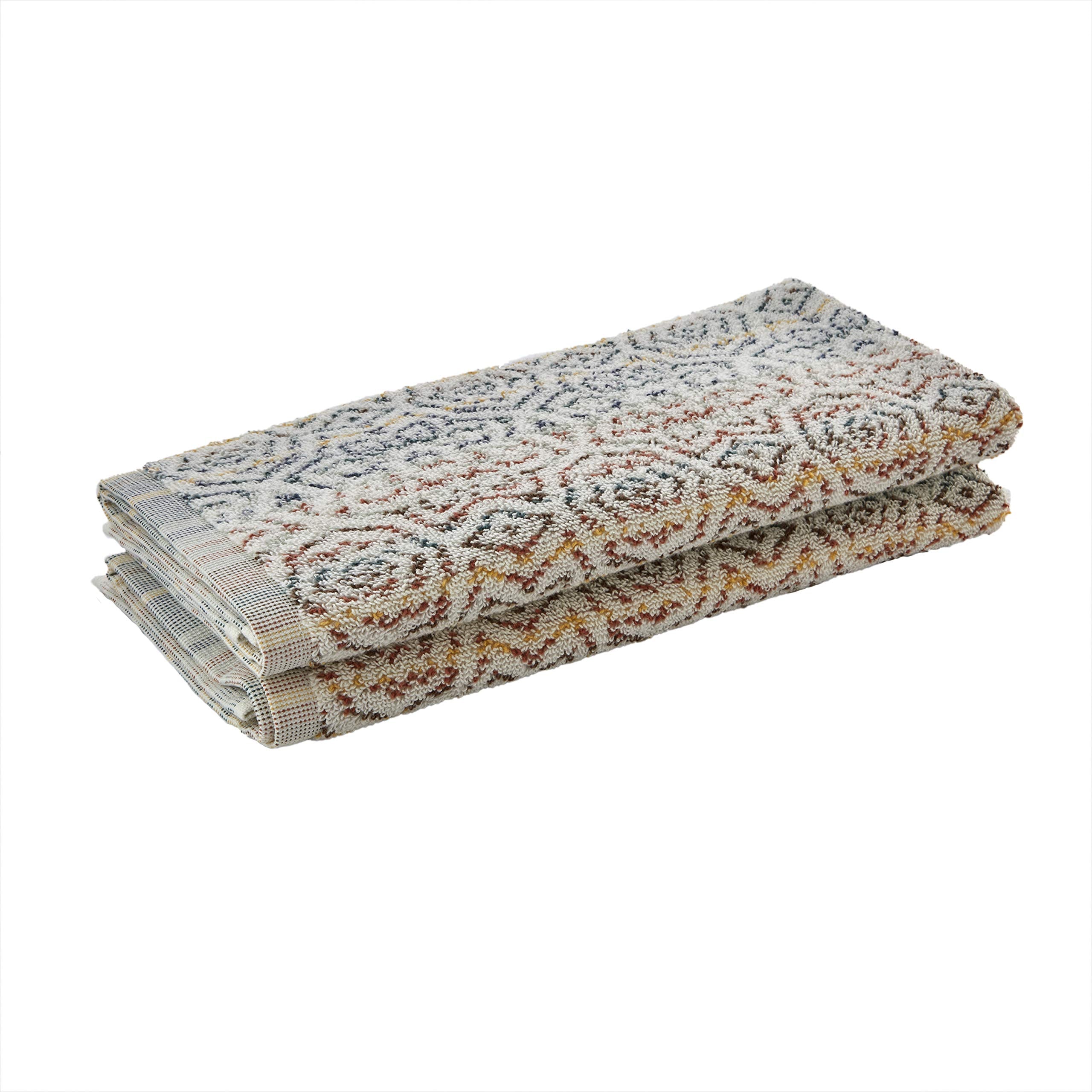 Skl Home Rhapsody Hand Towel (2-Pack), Spice