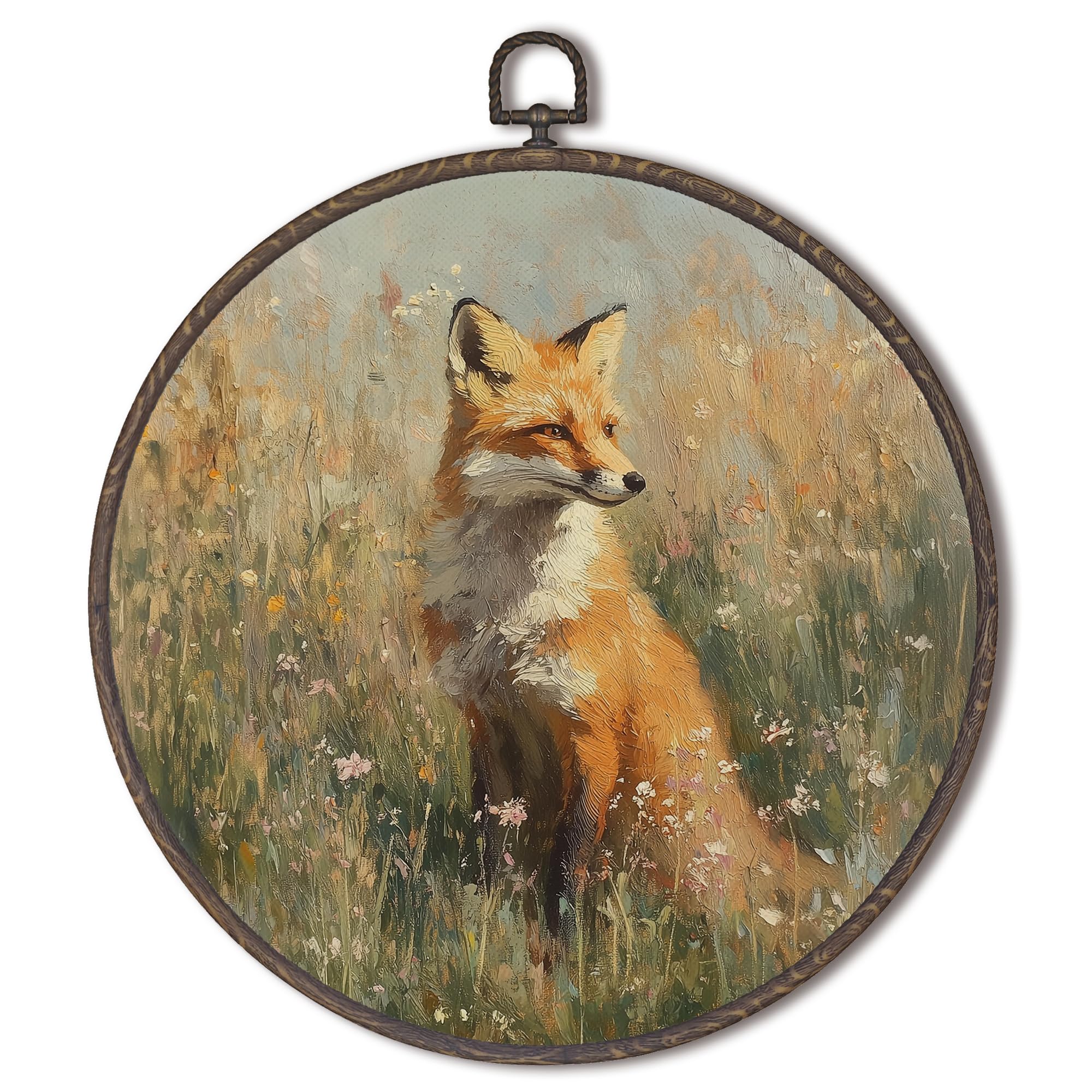 289-Wlround-Fox Home & Kitchen, Wall Decor, Wall Art, Posters & Prints