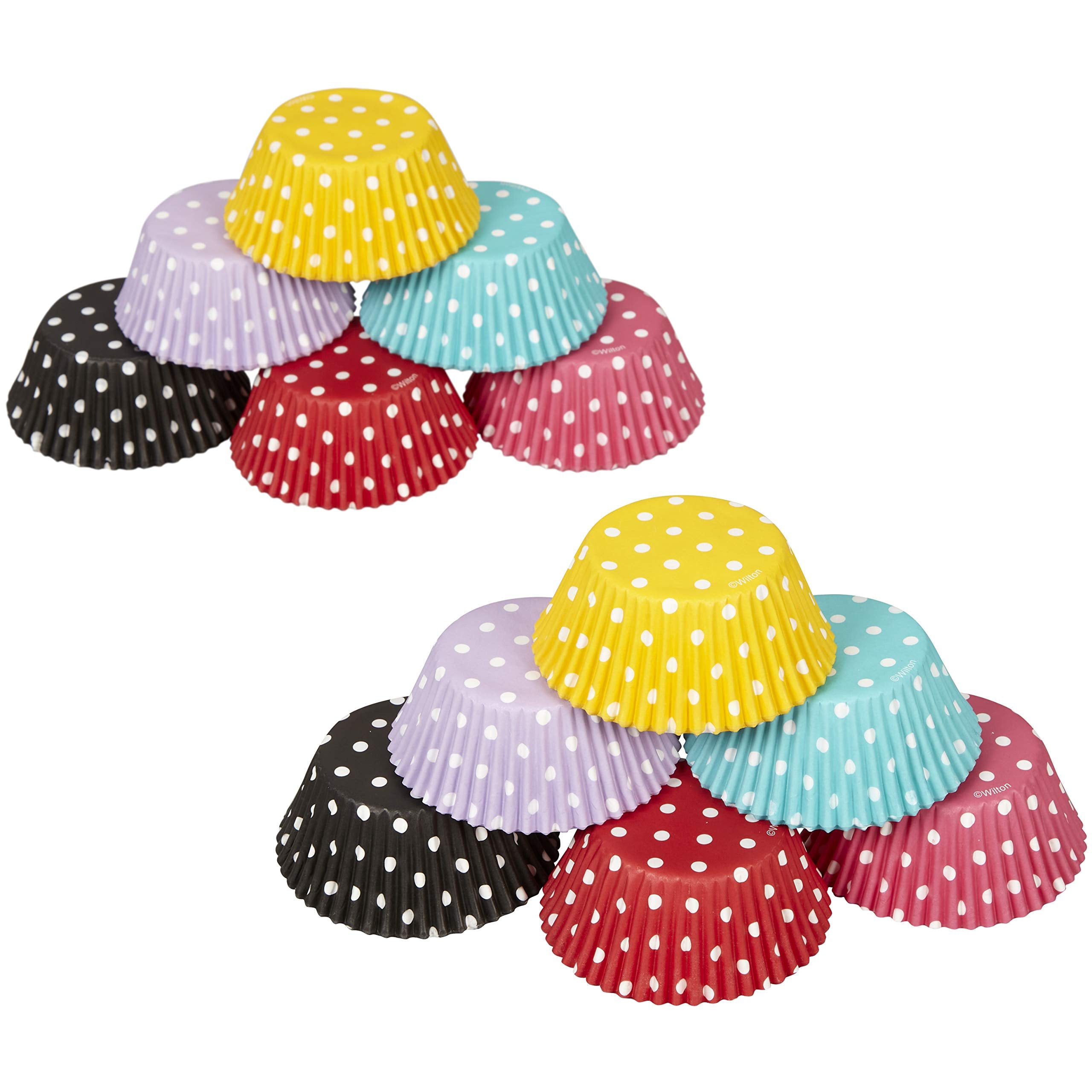 Wilton Standard Cupcake Liner Baking Cups, 300 Count, Polka Dots