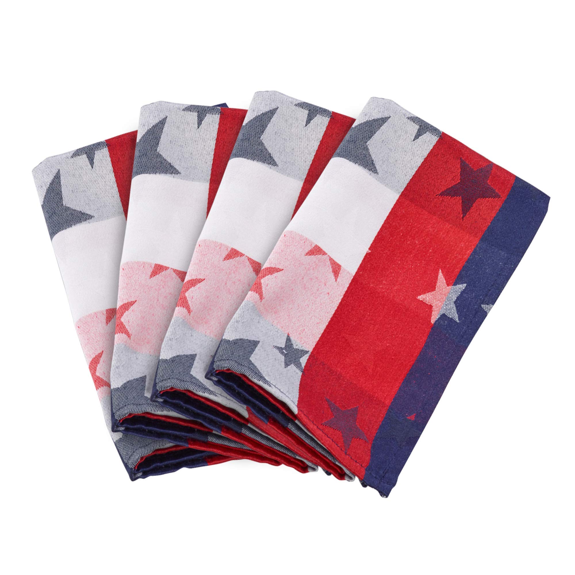 Multicolored Checkered Square Fabric Napkin, 20''