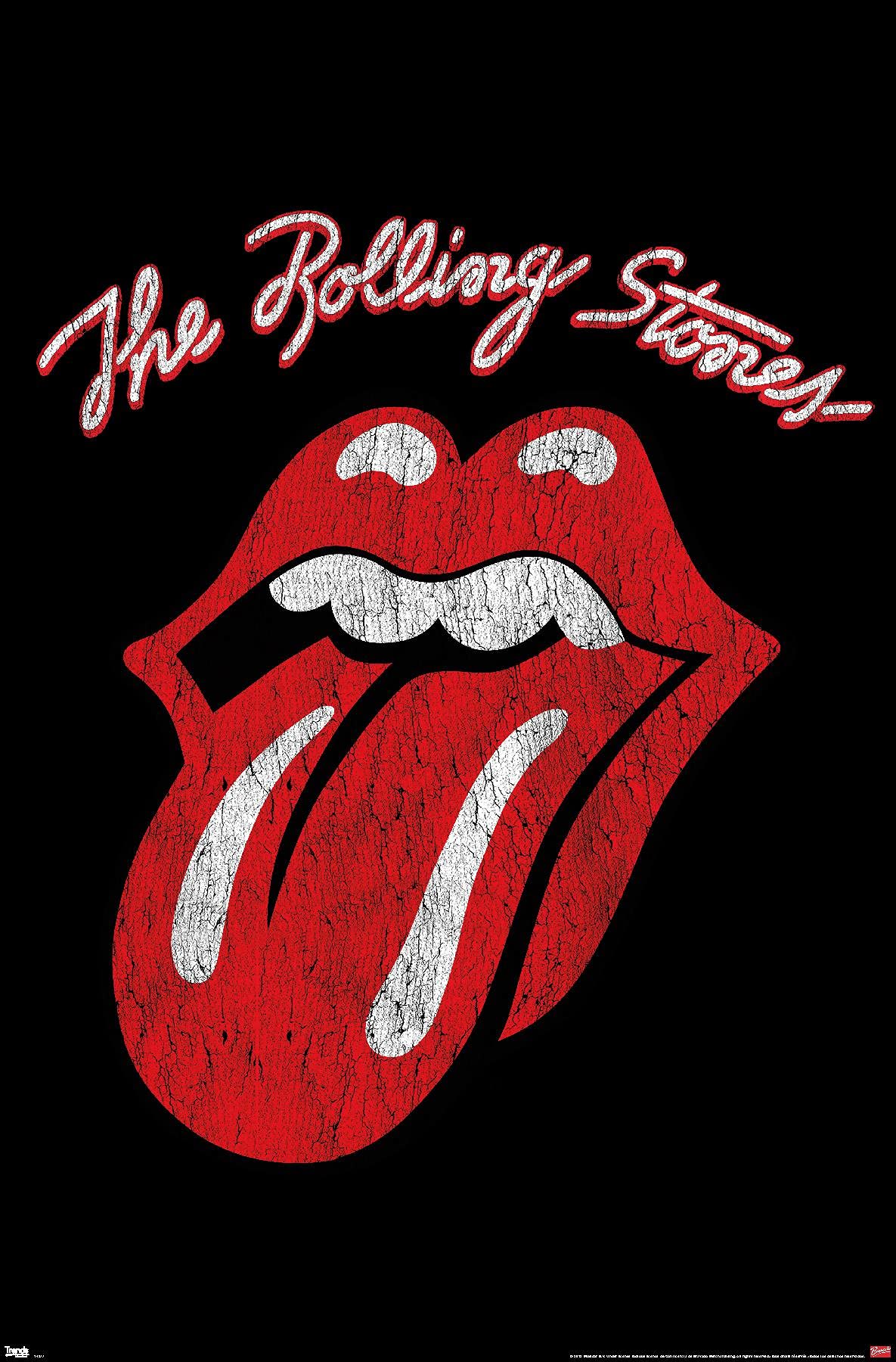Trends International Rolling Stones-Classic Logo Wall Poster, 22.375'' X 34'', Unframed Version