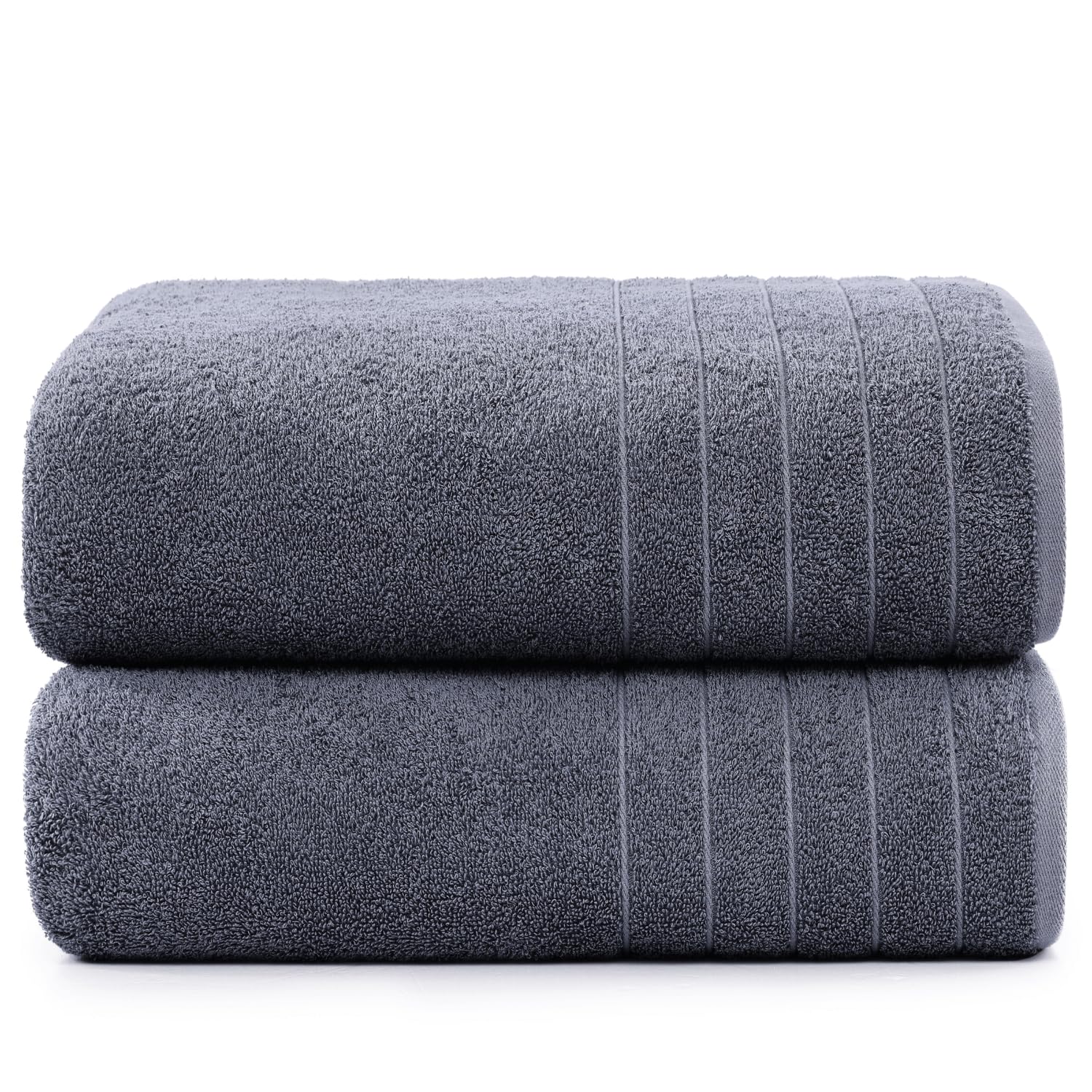 Casa Platino Bath Towels 2 Pack, Large Bath Towel Set(30''X 60''), 100% Ring Spun Cotton Towels, Lightweight Towels For Bathroom