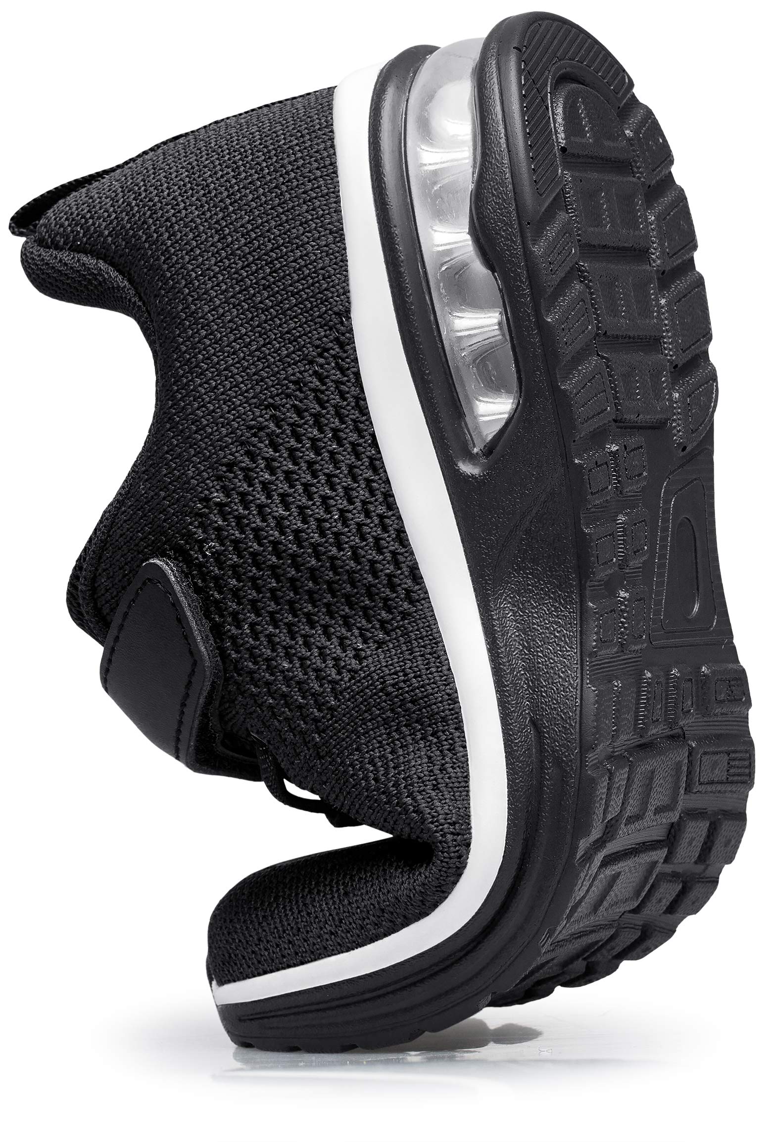 Anlarach Kids Toddler Shoes Boys Girls Athletic Running Shoes Air Cushion Sneakers For Little Kid 1 Black