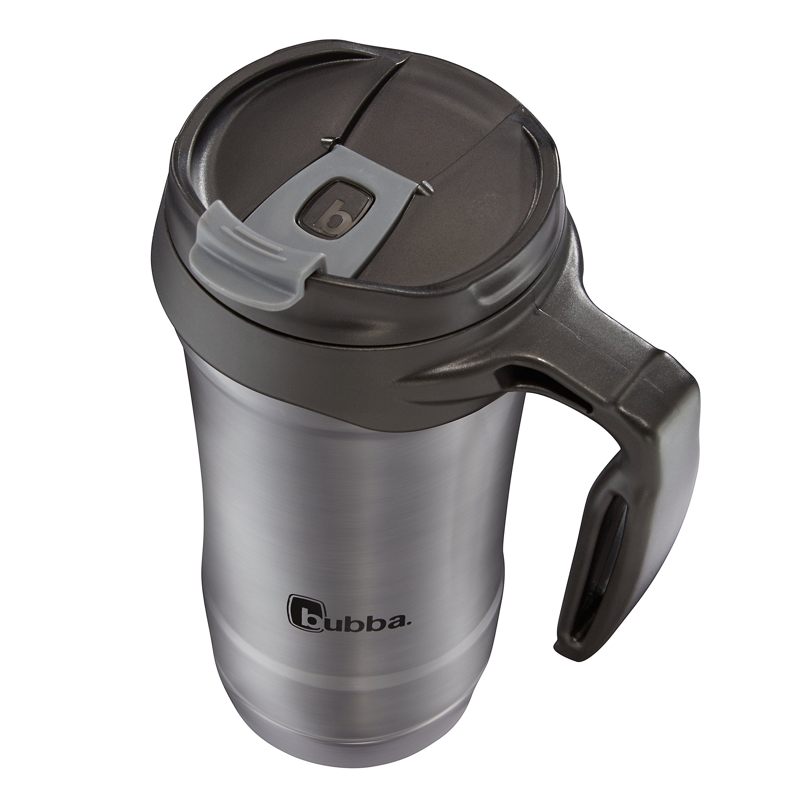 Bubba HERO 18 oz Vacuum-Insulated Travel Mug with Handle, Gunmetal, Model 20087