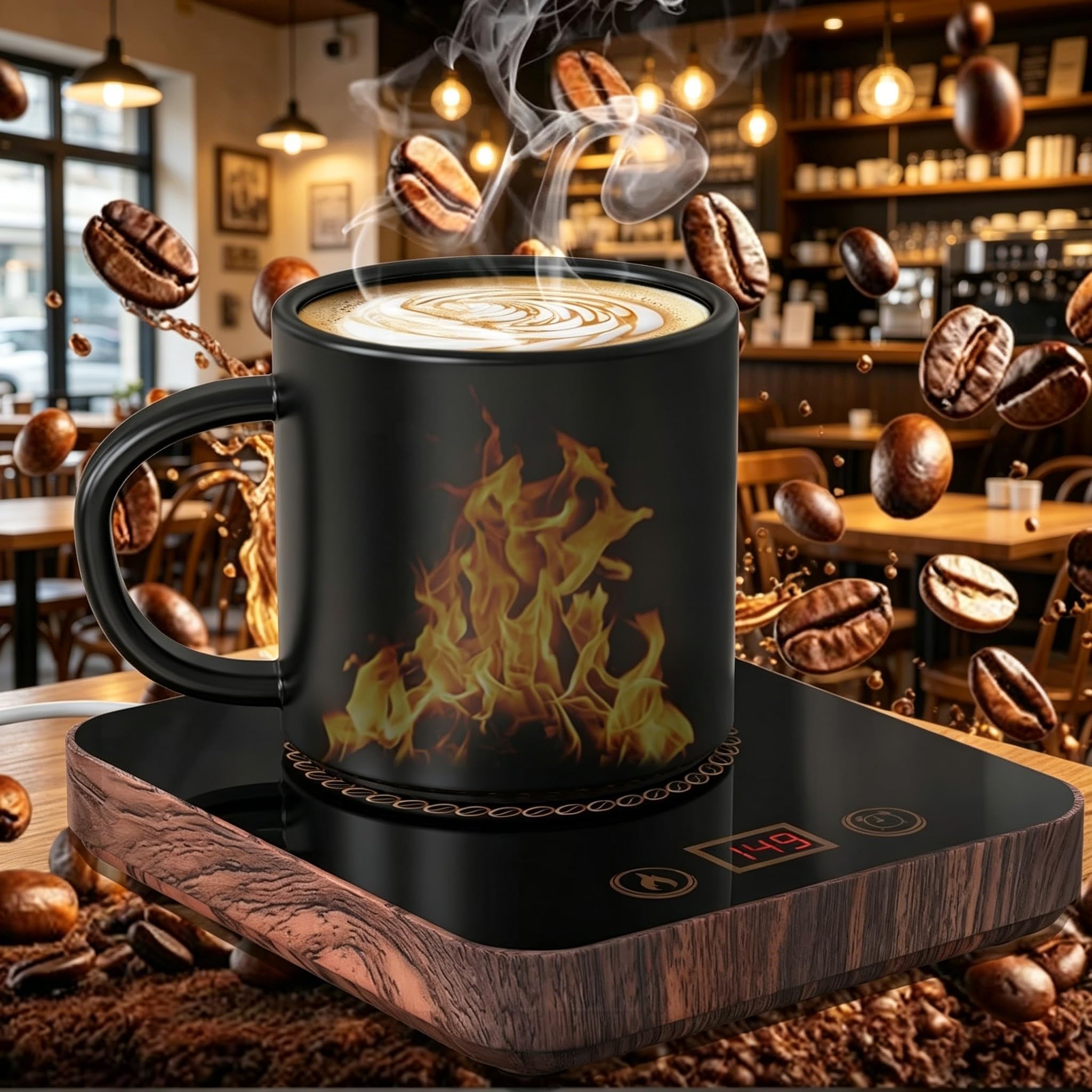 Coffee Mug Warmer for Desk with Auto Shut Off