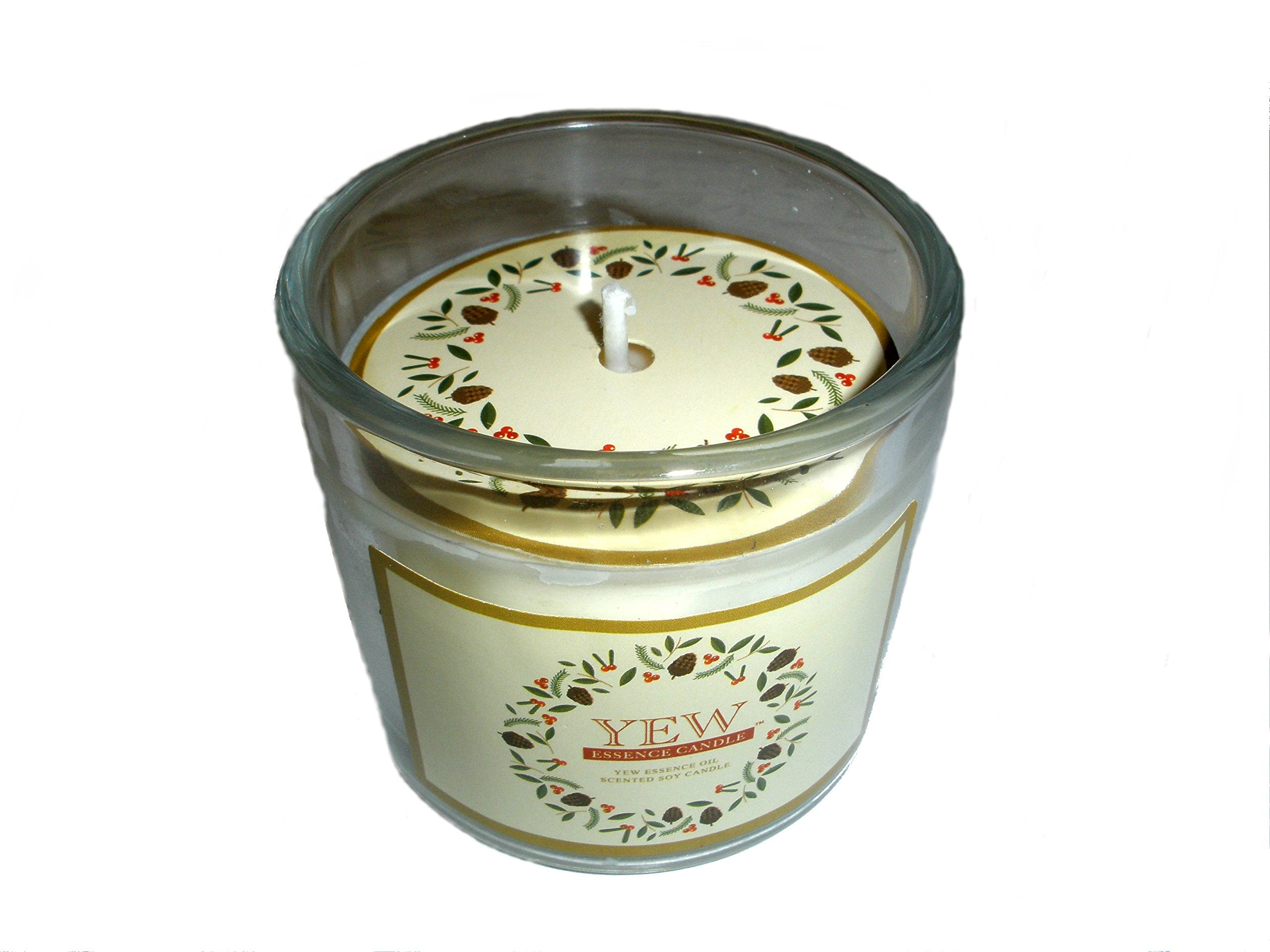 Yew Essence Scented Aromatherapy Candle (1, Small)