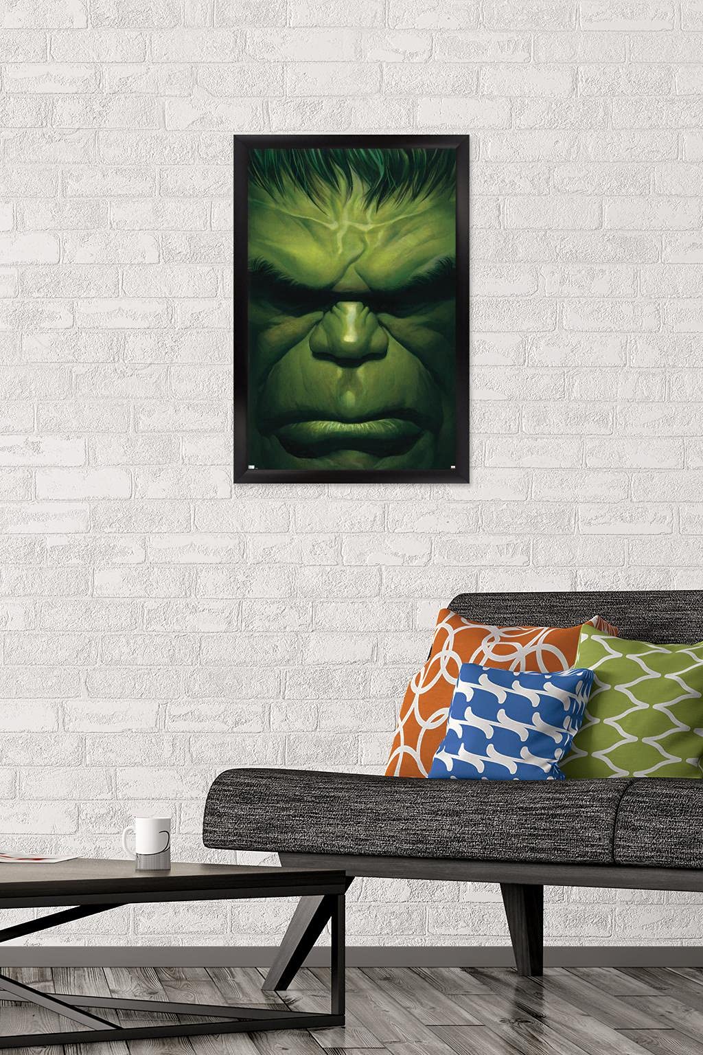 Trends International Marvel Comics - Hulk - The Immortal Hulk #18 Wall Poster, 14.72'' X 22.37'', Black Framed Version