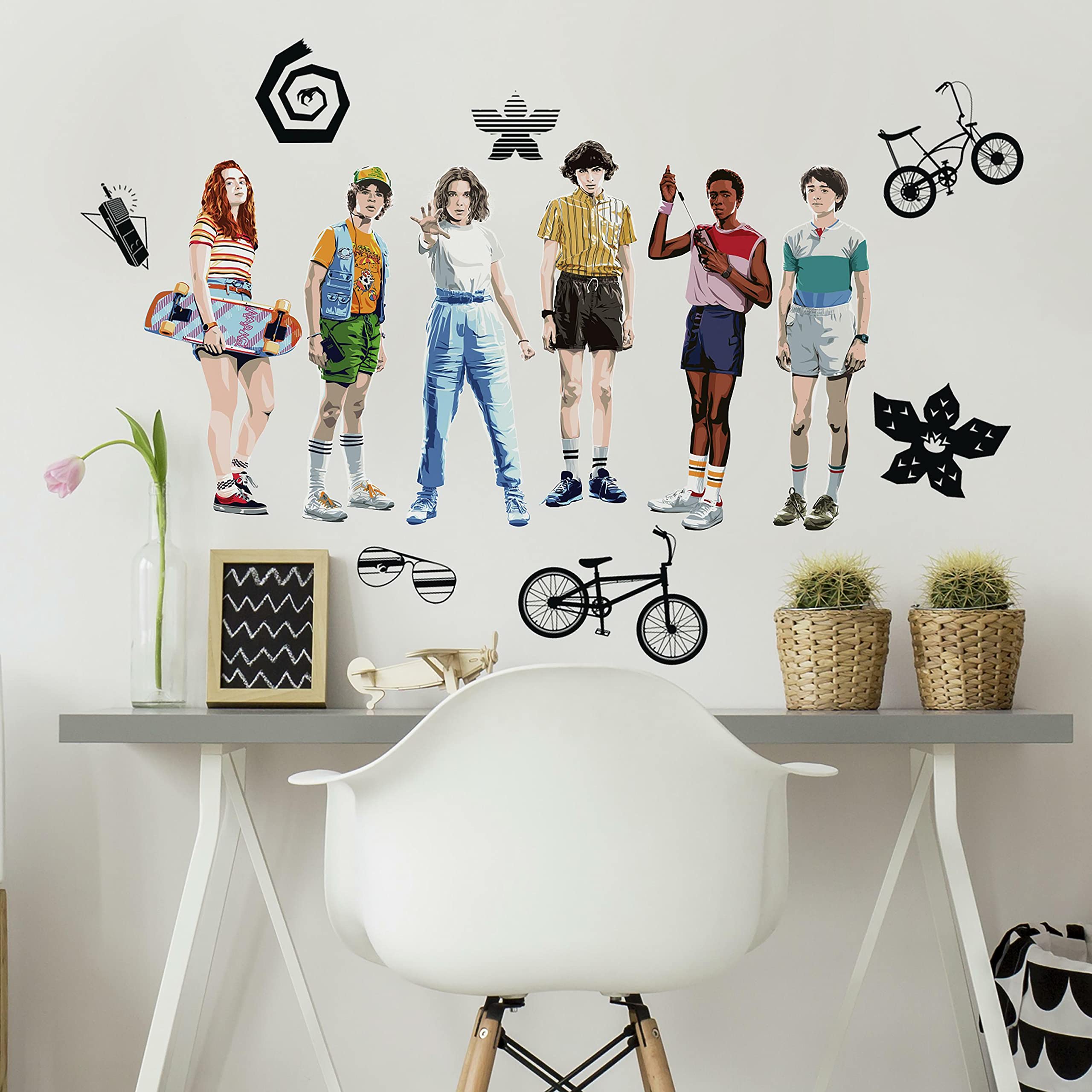 Roommates Rmk4675Scs Stranger Things Peel And Stick Wall Decals