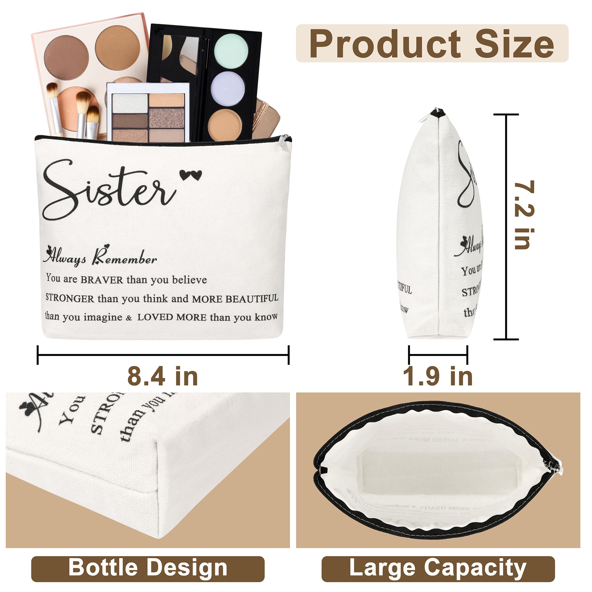 Sister Gifts Ideas, Birthday Gifts For Sister From Sisters, Sister Christmas Unique Gifts, Mothers Day Christmas Ideas Gifts For