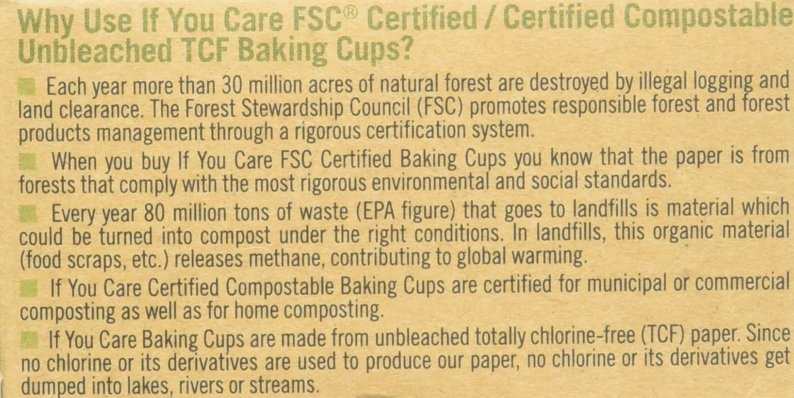 If You Care Baking Cup Jumbo 24 Pc3