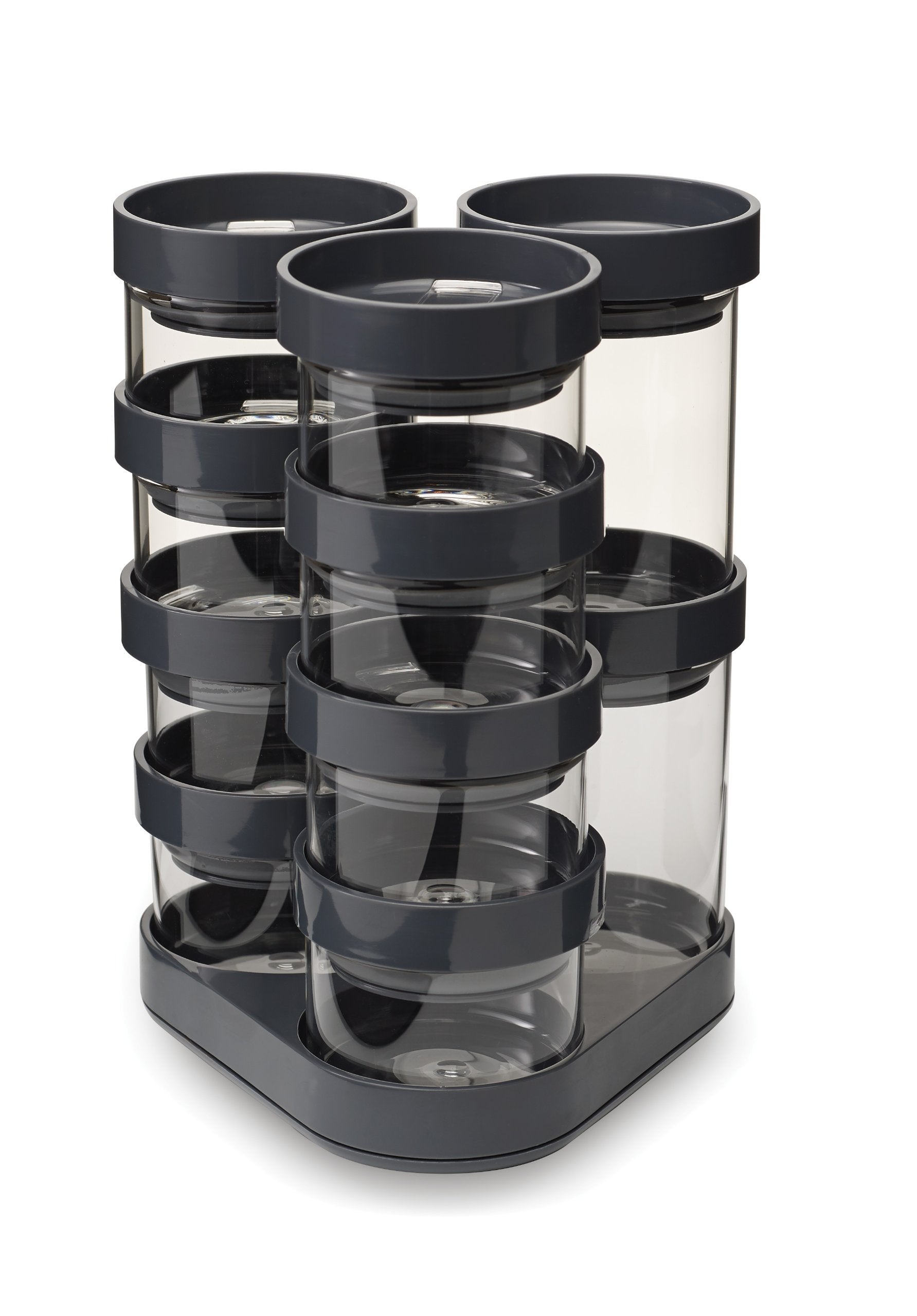 Joseph Joseph Spice Store Spice Storage Carousel, Black