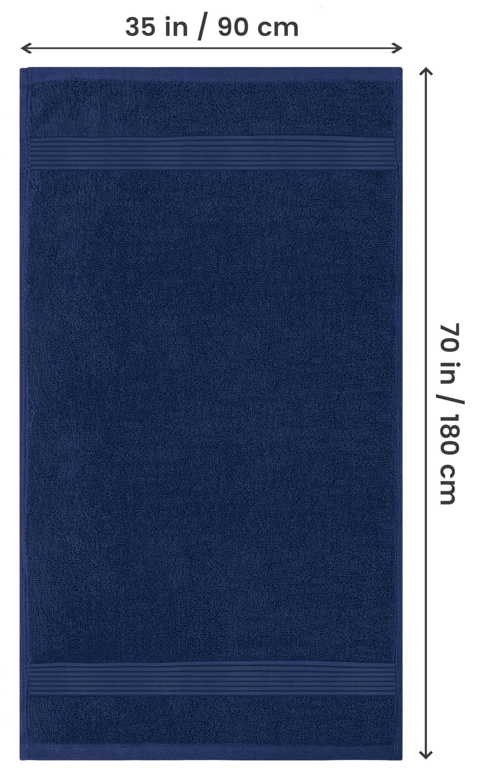 Utopia Towels - Premium Jumbo Bath Sheet - 100% Cotton Highly Absorbent And Quick Dry Extra Large Bath Towel - Super Soft Hotel