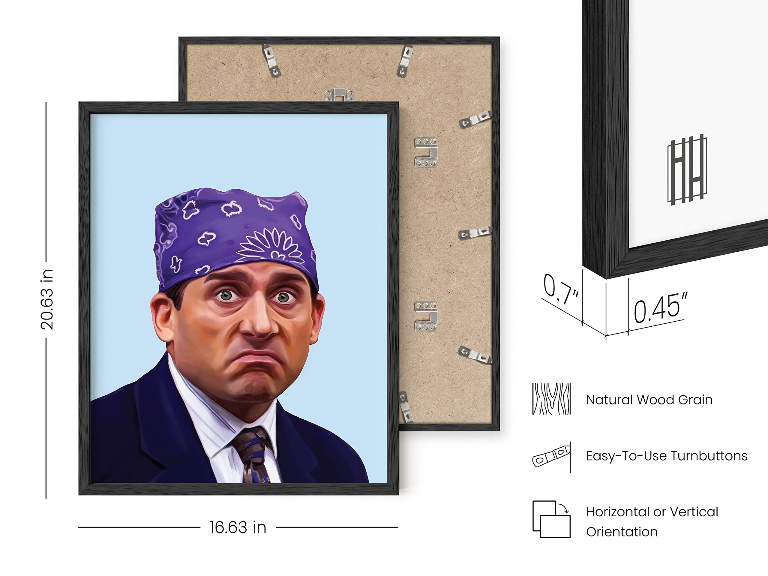 Haus And Hues Framed Michael Scott Poster, The Office Tv Show Gifts, Michael Scott Framed Meme, The Office Decor, Michael Scott