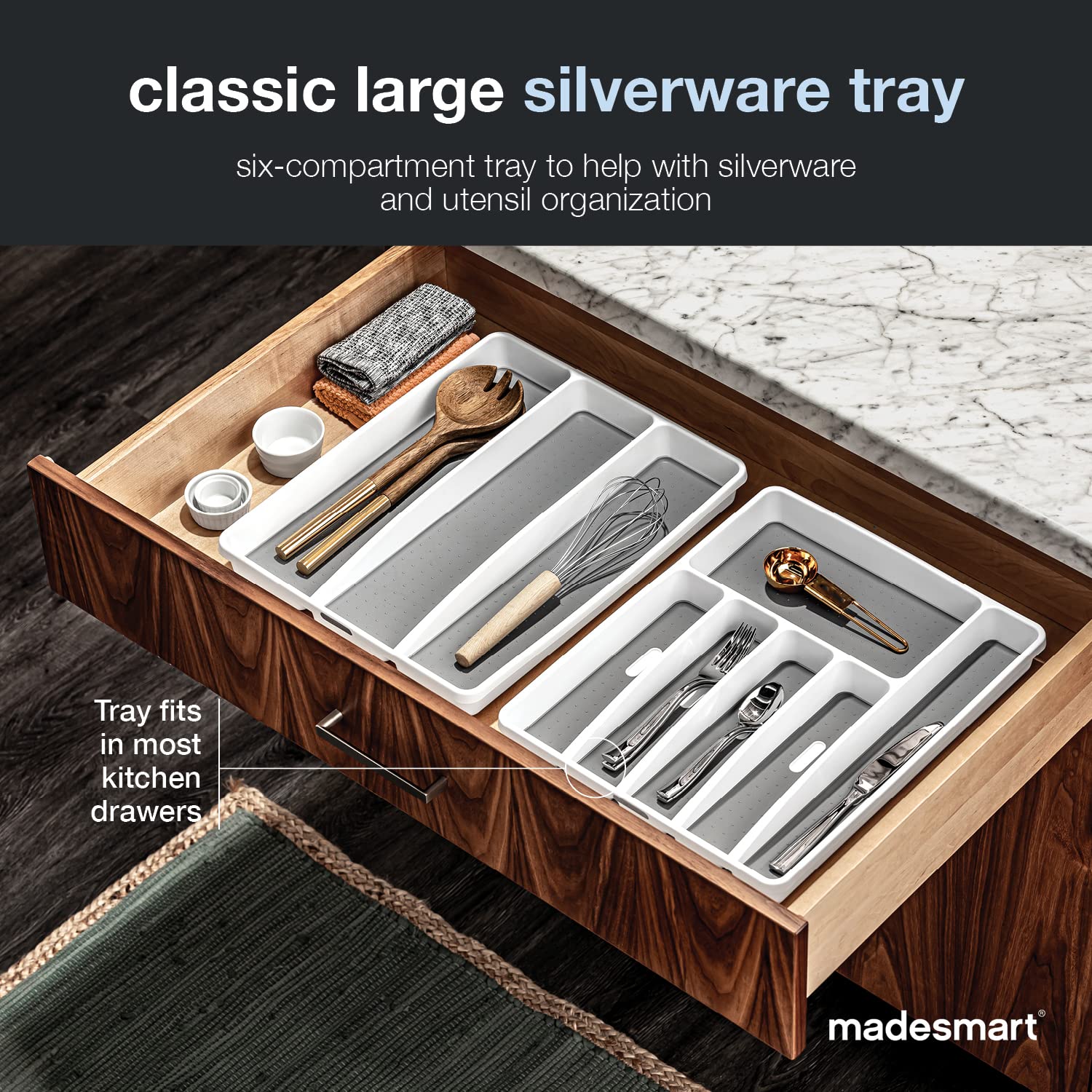 Cutlery Tray 16X13X1.8 (Pack Of 1)