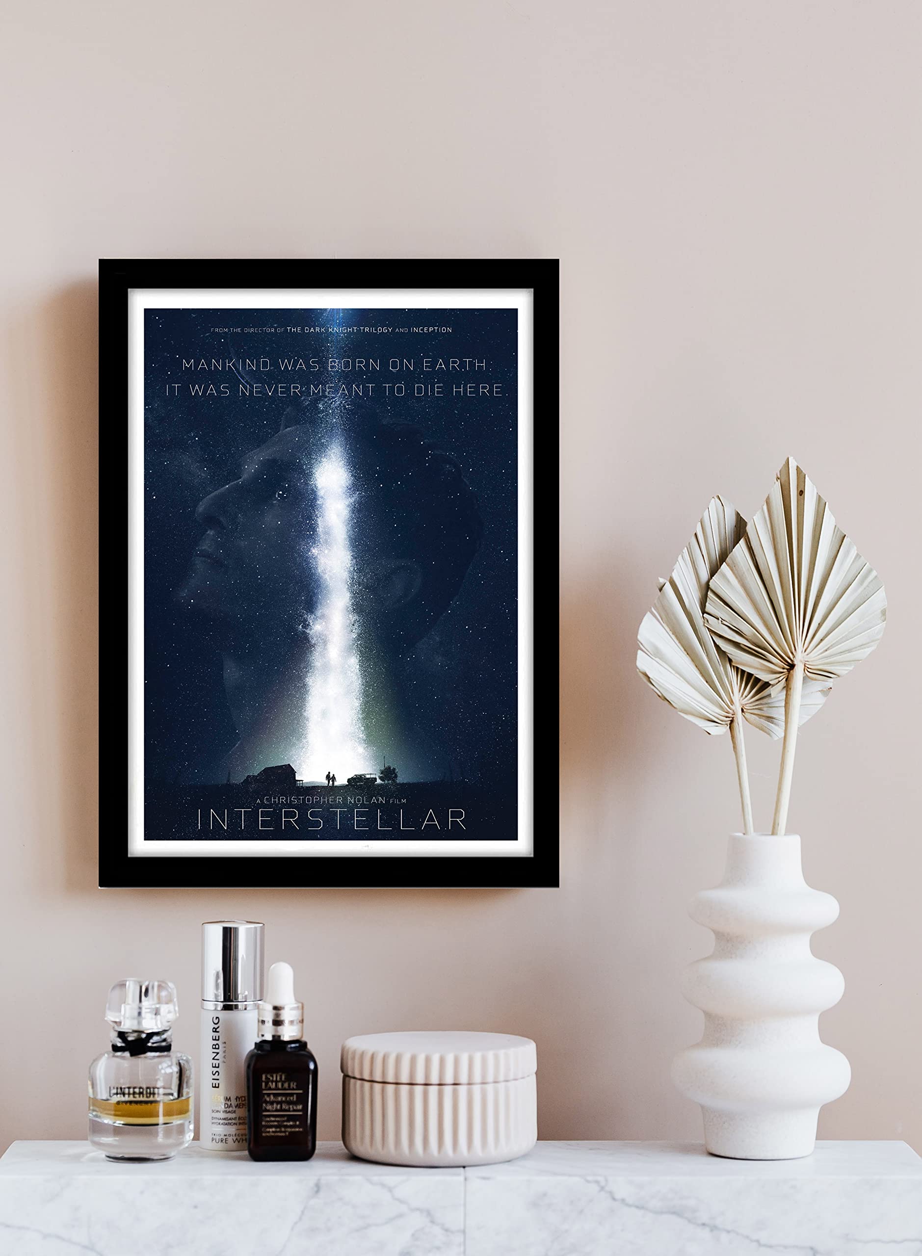 Good Hope , Plexiglass Hollywood Poster Frame Interstellar Movie Framed Poster,Multicolour 10 Inch X 13 Inch