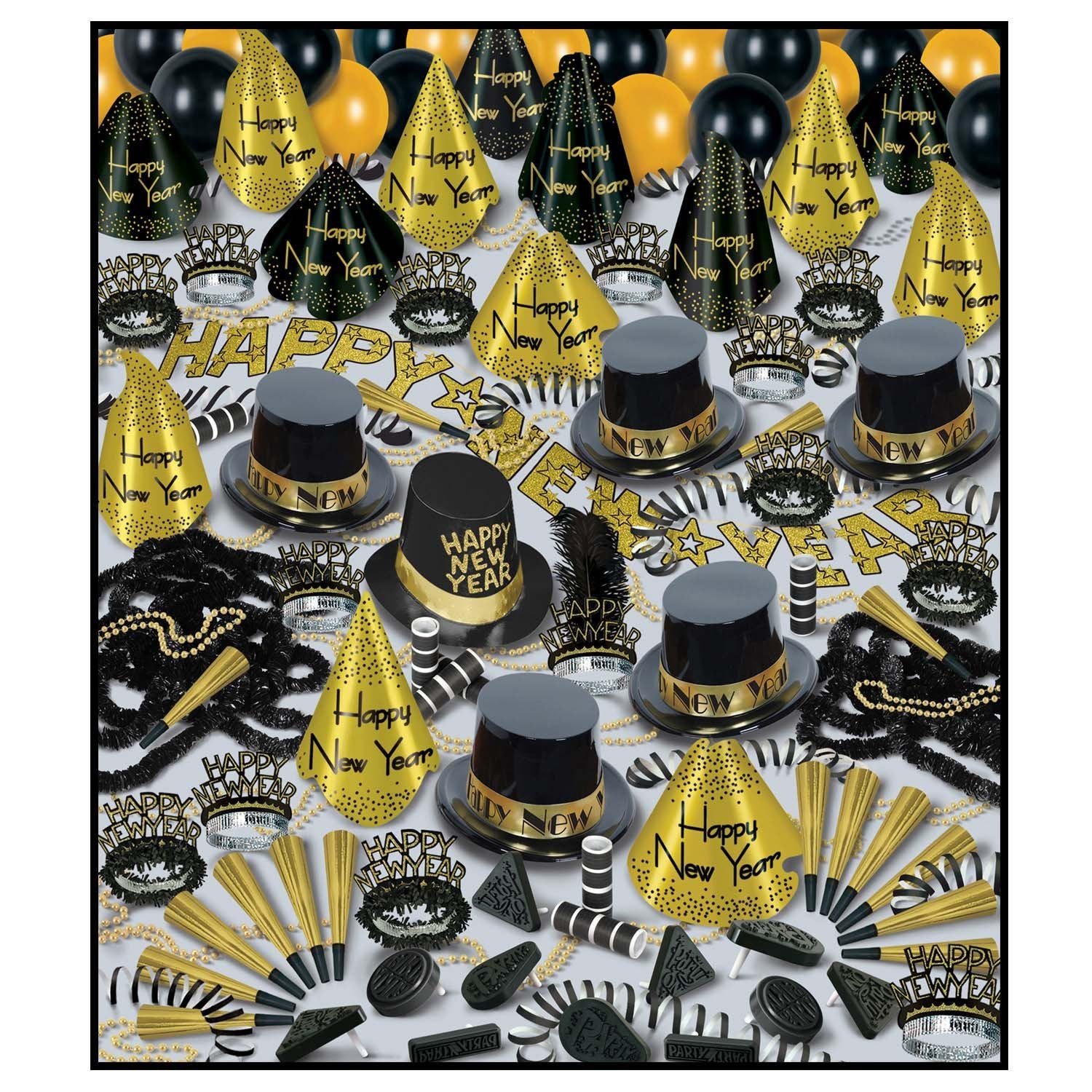 Golden Bonanza New Year'S Eve Party Assortment For 100