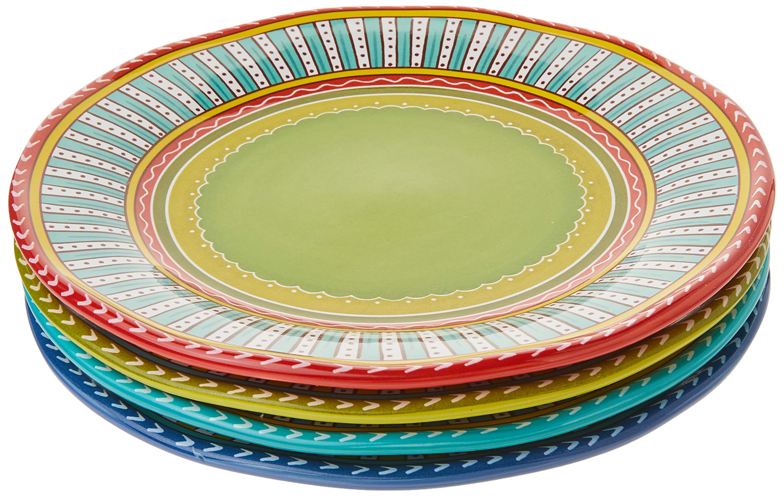 Certified International Valencia Dinner Plates (Set Of 4), 11.25'', Multicolor
