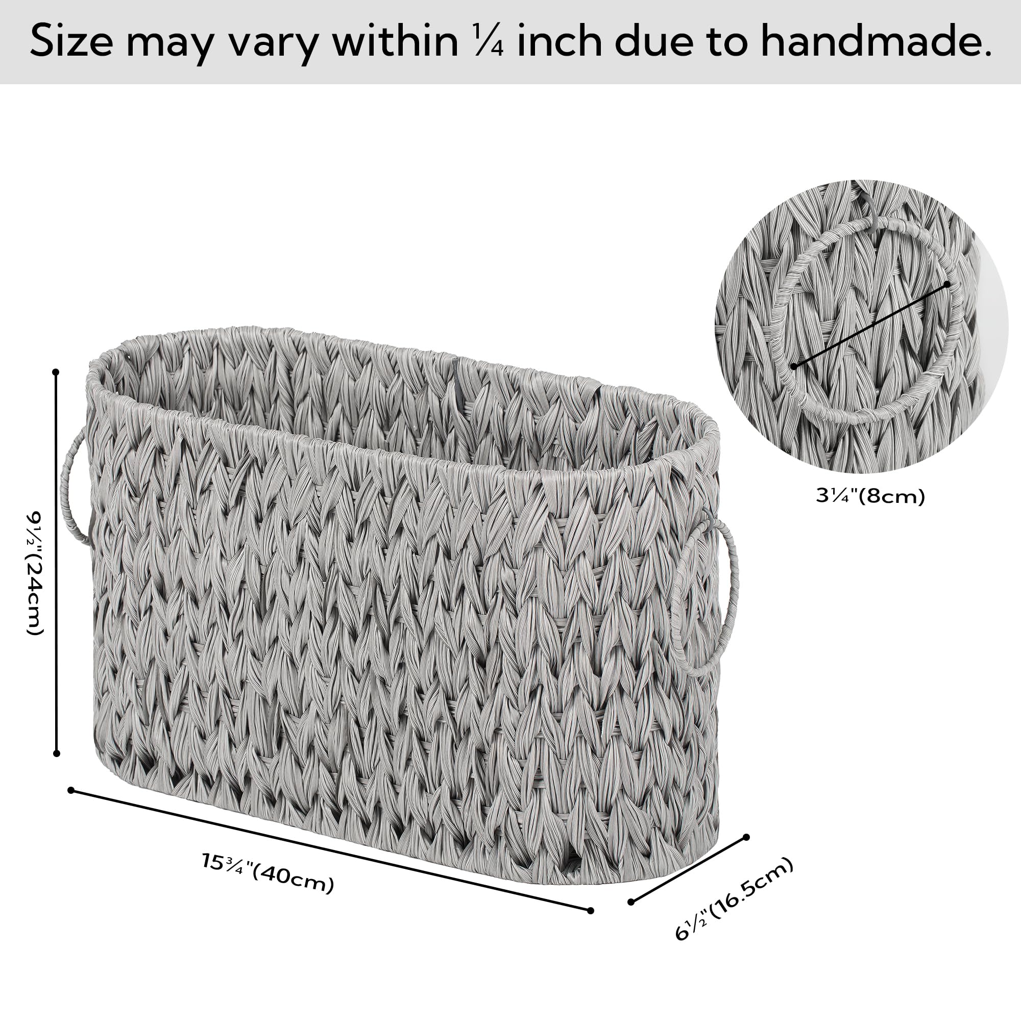 Granny Says Toilet Paper Storage, Toilet Paper Basket For Bathroom, Toilet Paper Organizer For 6 Mega Rolls, Toilet Paper Holder