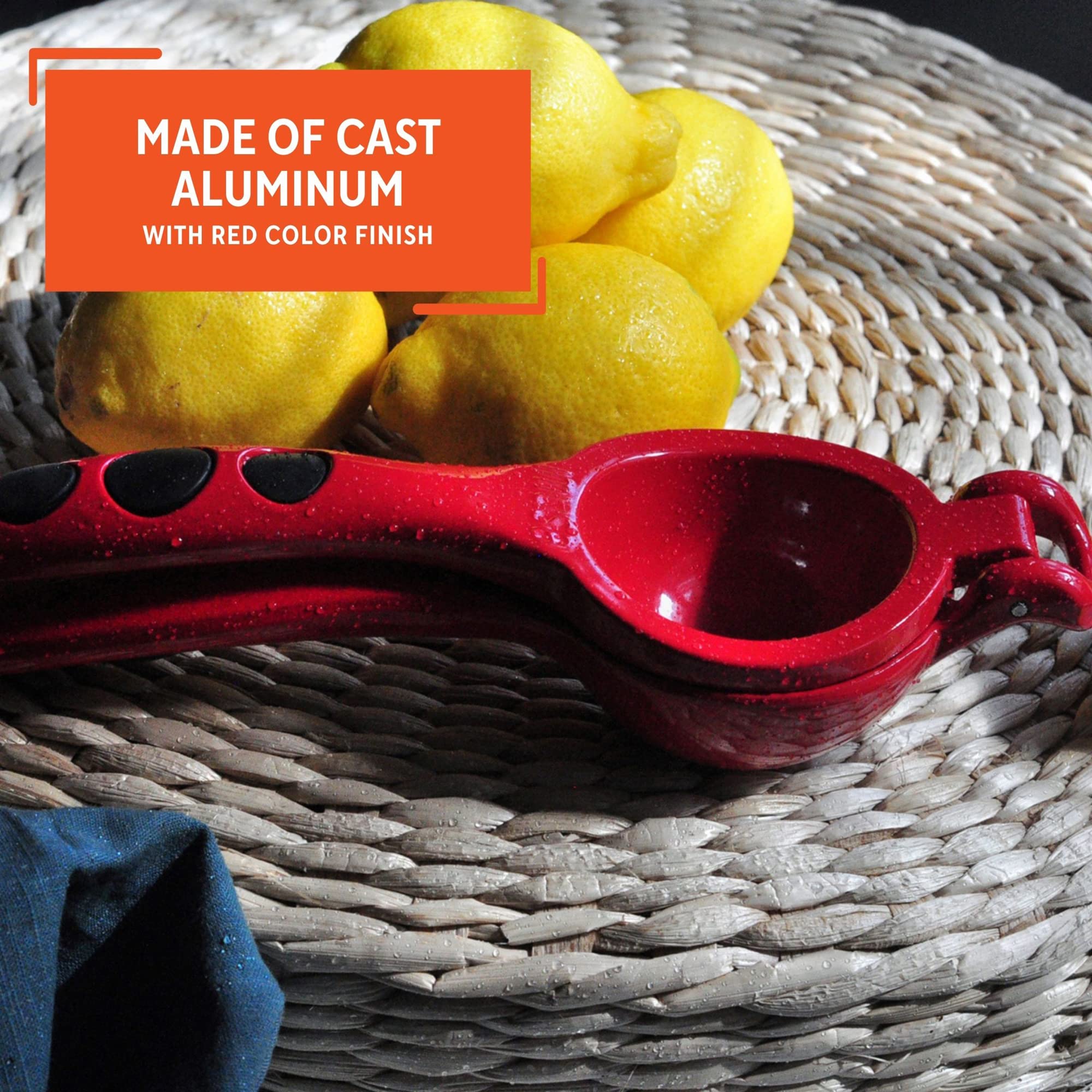 Imusa Usa, Red Lemon/Lime Squeezer, One Size