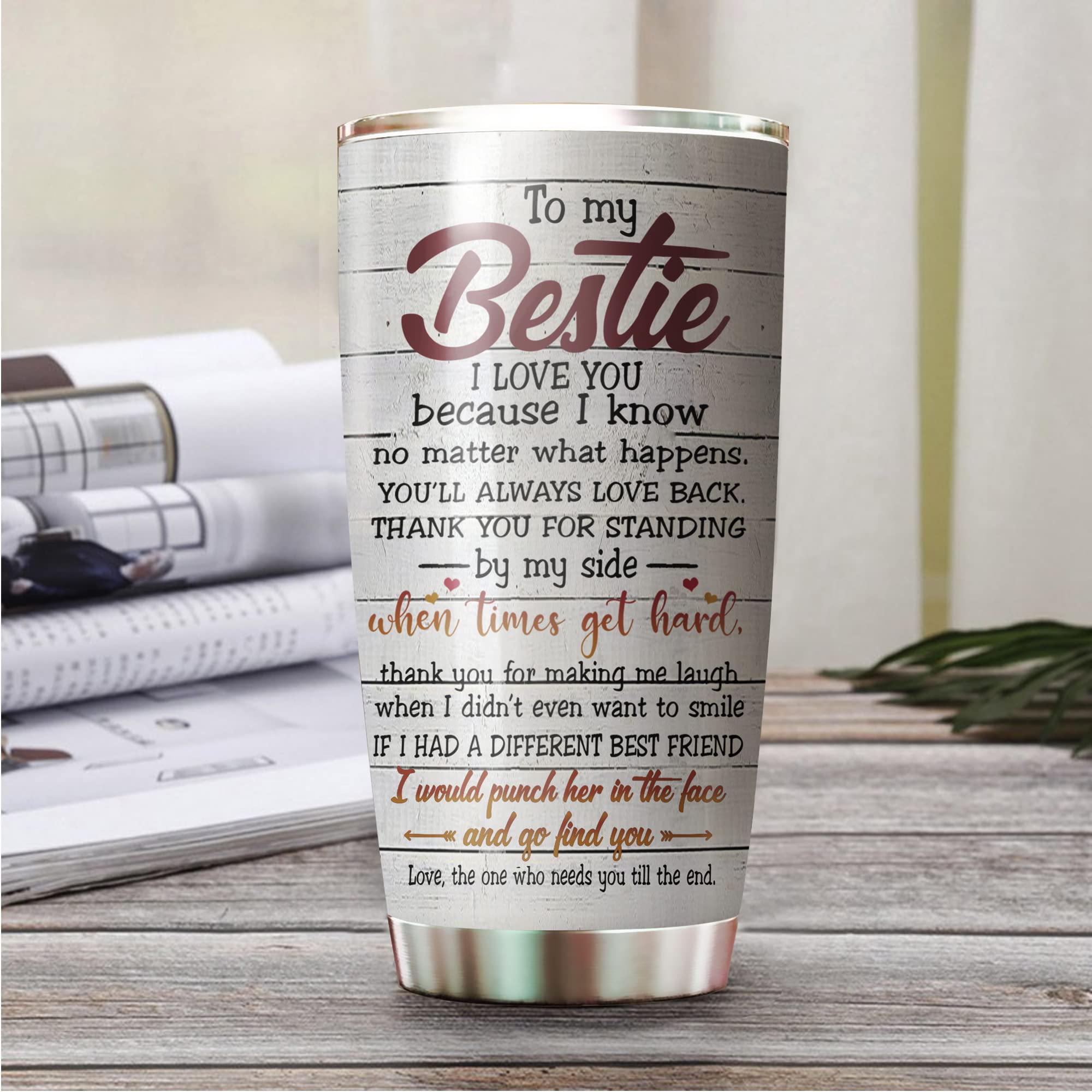 Qdartstore Gifts For Women Best Friend Stainless Steel You Are My Person Tumbler Unique Gift For Bestie Best Friend Bff Coworker
