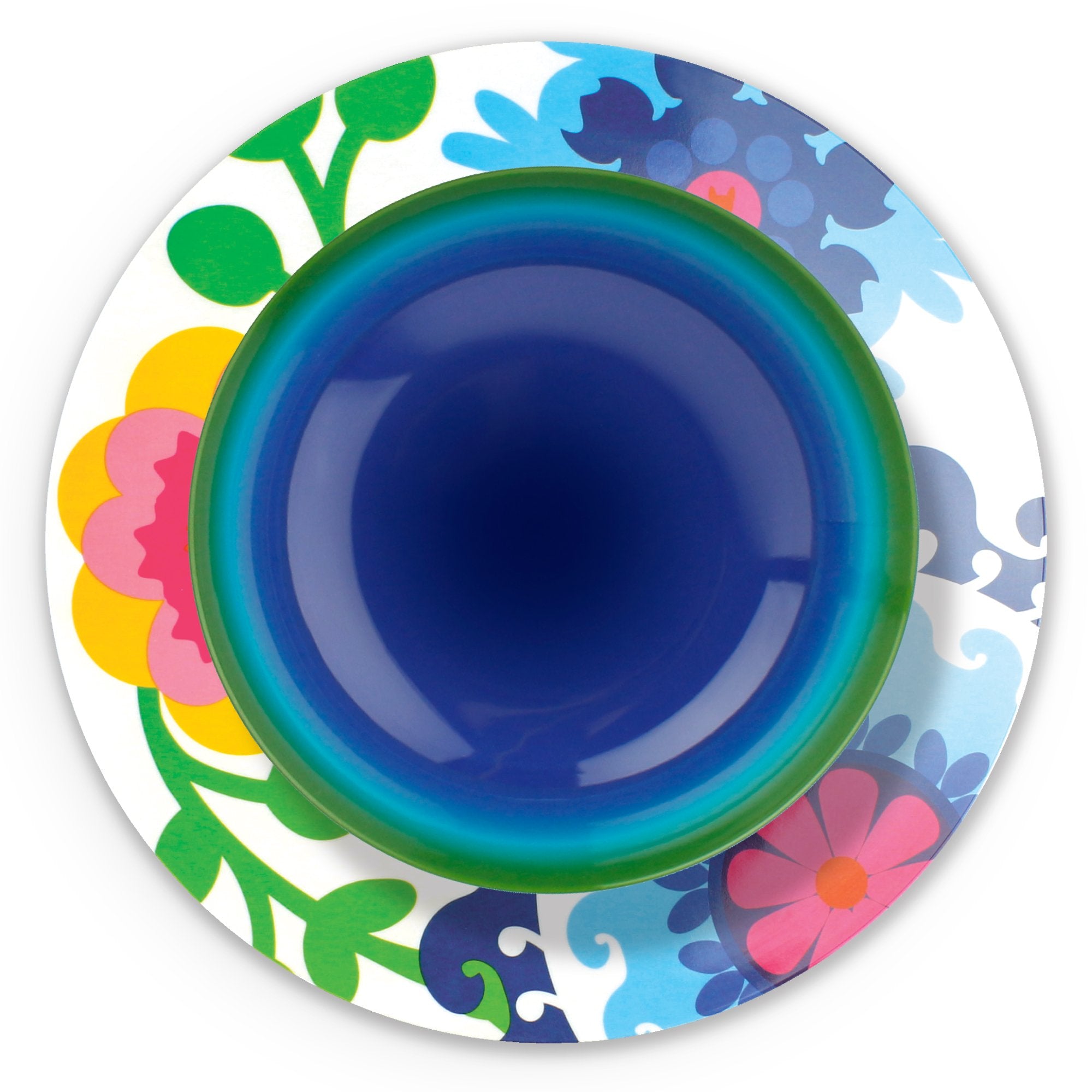 French Bull 8'' Pasta Bowl - Melamine Dinnerware (Blue Ombre)
