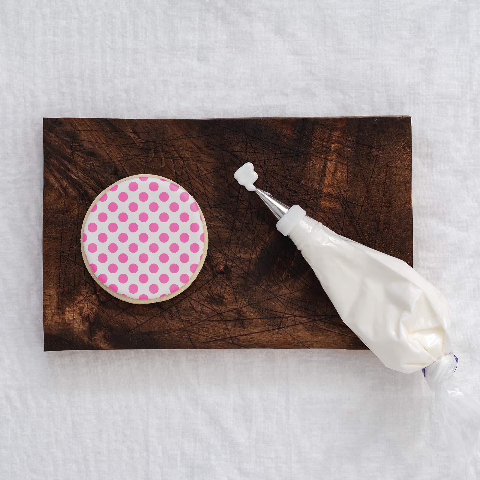 Polkadot Cookie Stencil - Craft Beautiful And Edible Art On Cookies With Airbrush Stencils