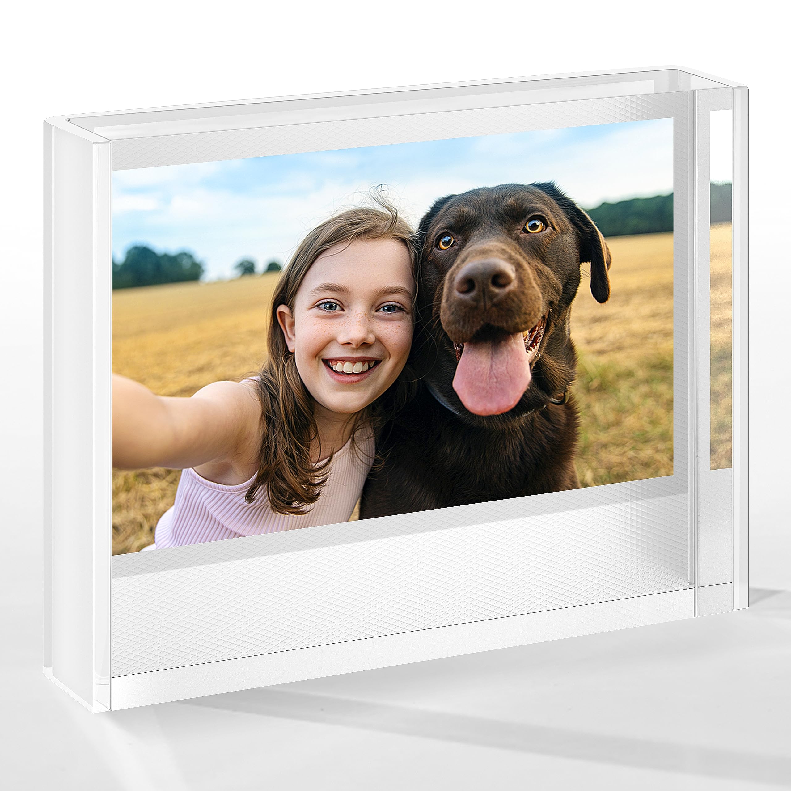 WINKINE Instax Frame for Instax Wide Film, Acrylic Picture Frame for Instax Film 108mm x86mm, Instax Wide Frame, Instax Mini Fra