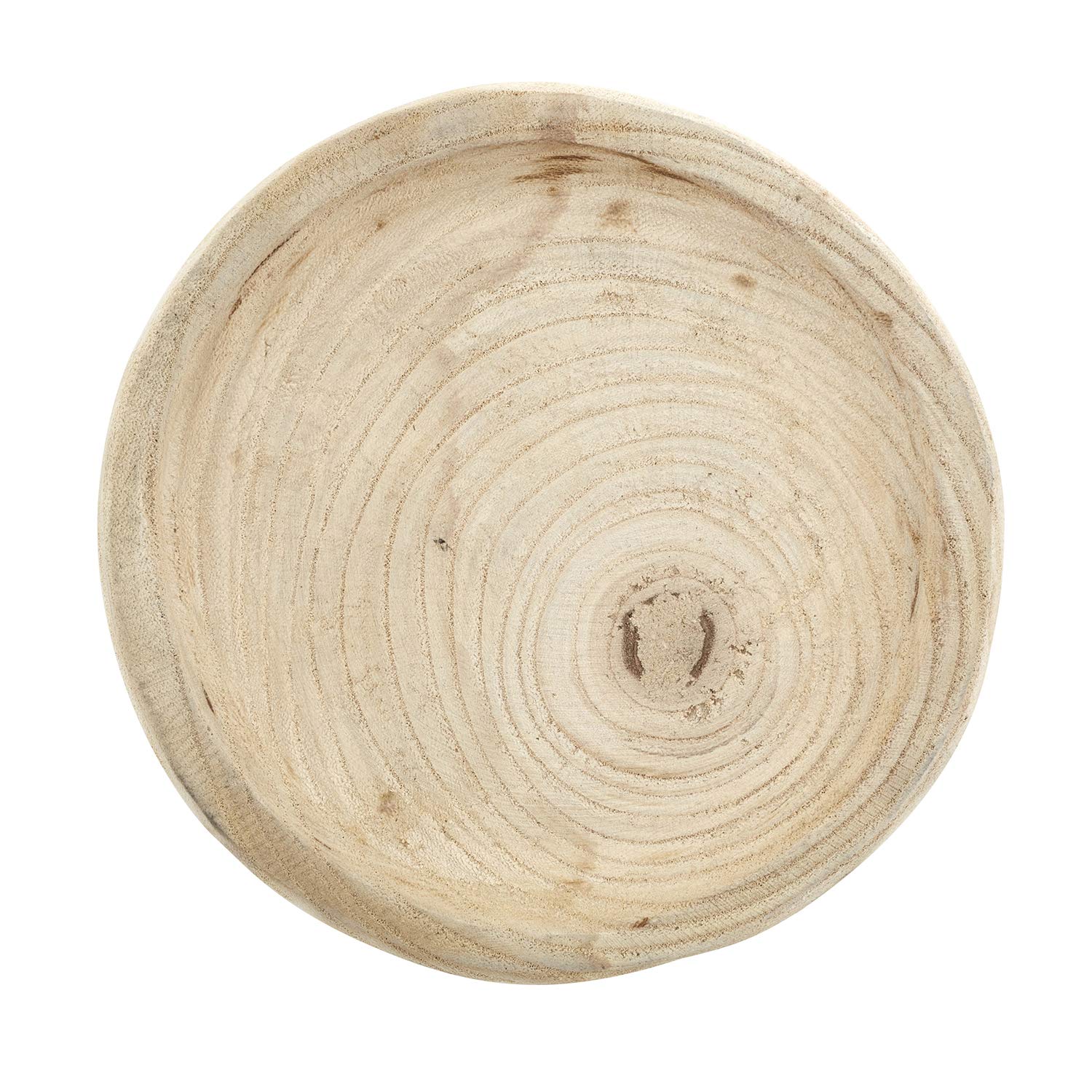 Santa Barbara Design Studio Table Sugar Paulownia Wood Bowl  Small  Natural
