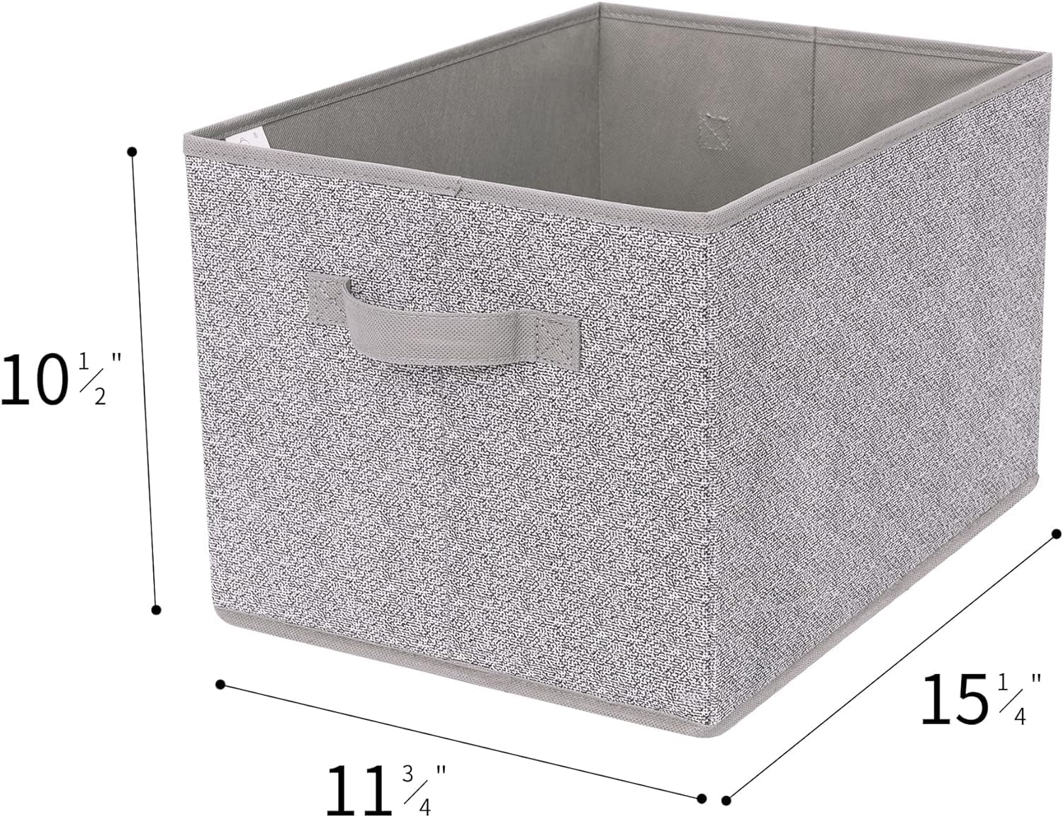 Granny Says Jumbo Closet Storage Bins, Storage Baskets For Organizing, Fabric Storage Bins With Handles, Clothing Storage Contai