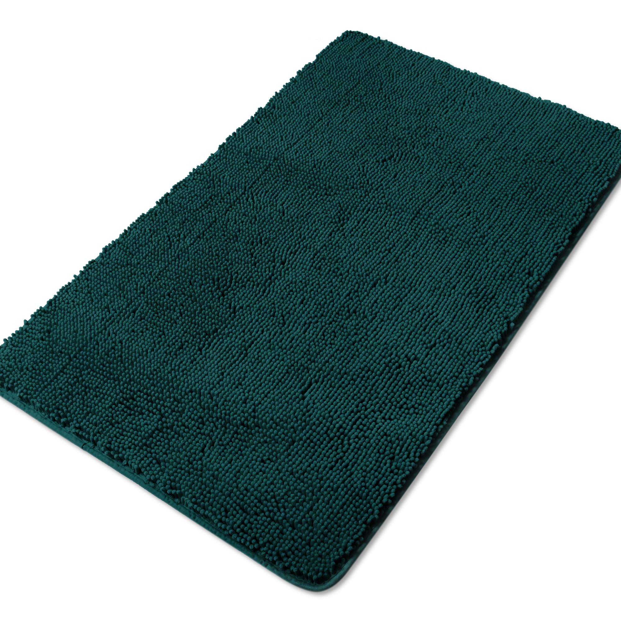 Yeaban Bathroom Runner Rug 30 X 50 Inch - Thick Chenille Long Bath Mat | Absorbent And Washable Extra Large Bath Rug Non-Slip, S